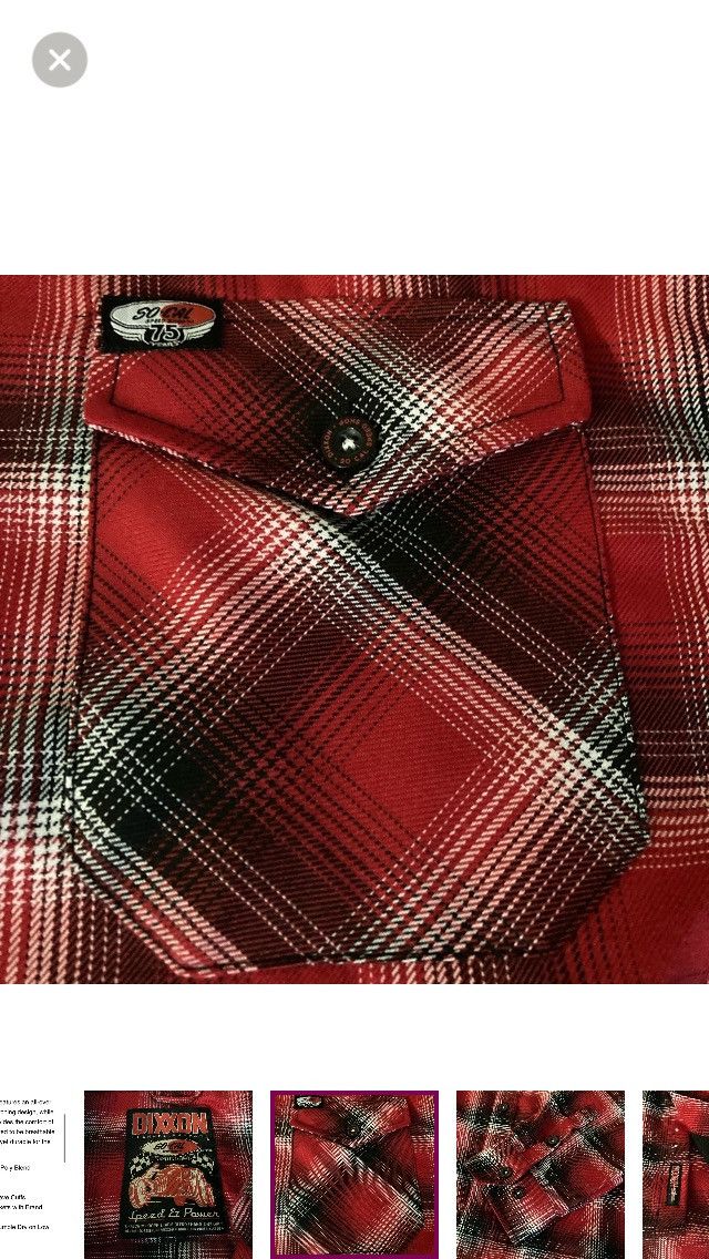 Dixxon Dixxon So-Cal Speed Shop Flannel Large Size US L / EU 52-54 / 3 - 7 Thumbnail