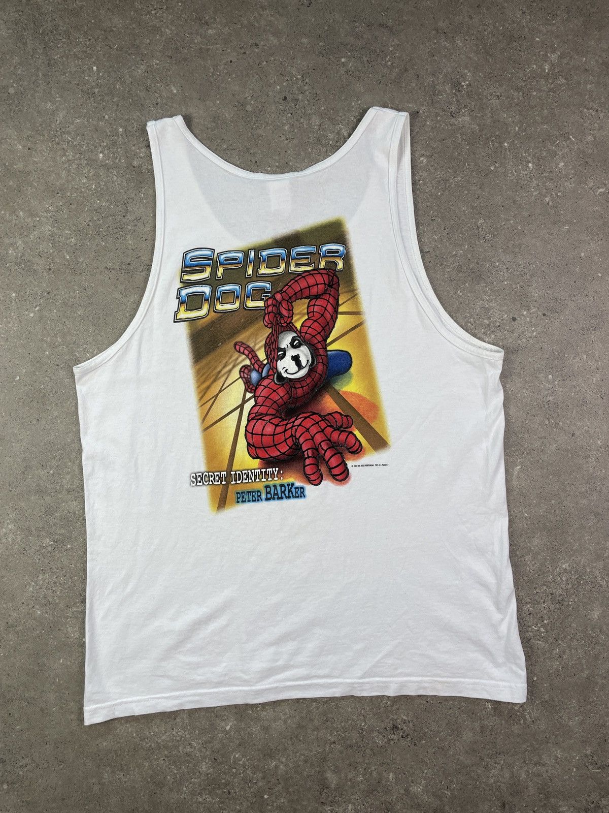 Big Dogs × Vintage Vintage 2000s Big Dogs Spider Dog 2002 Tank Top Size US L / EU 52-54 / 3 - 1 Thumbnail