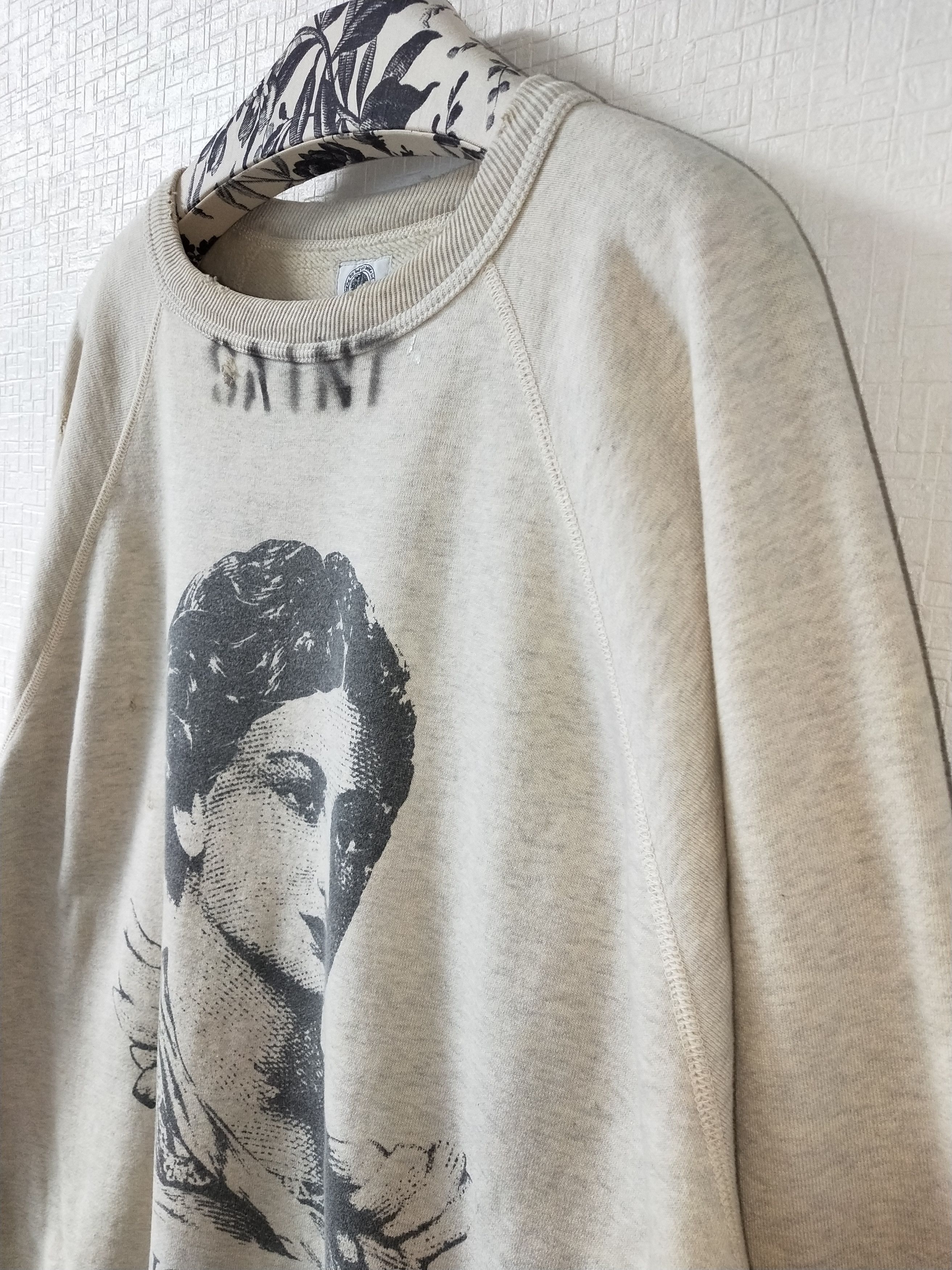 Saint Michael Raglan Sweatshirt Size US XL / EU 56 / 4 - 3 Thumbnail