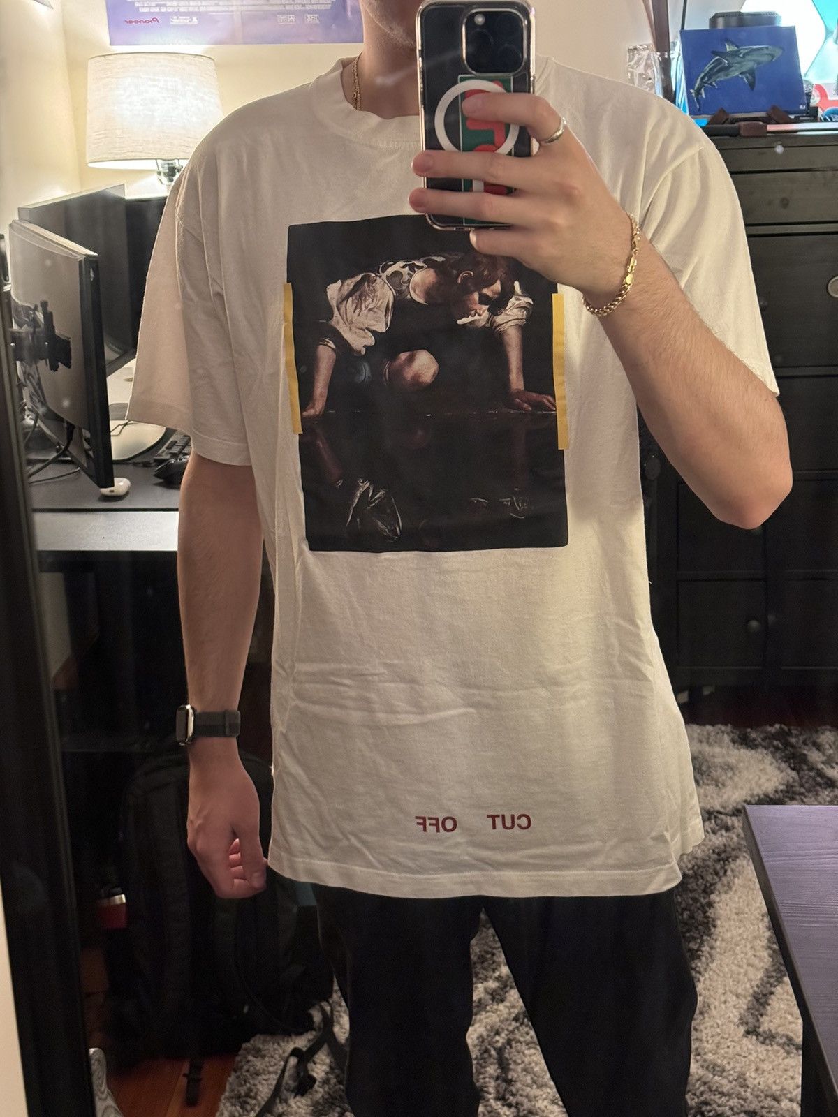 Off-White Off White Narciso S/S White Tee Size US S / EU 44-46 / 1 - 3 Thumbnail