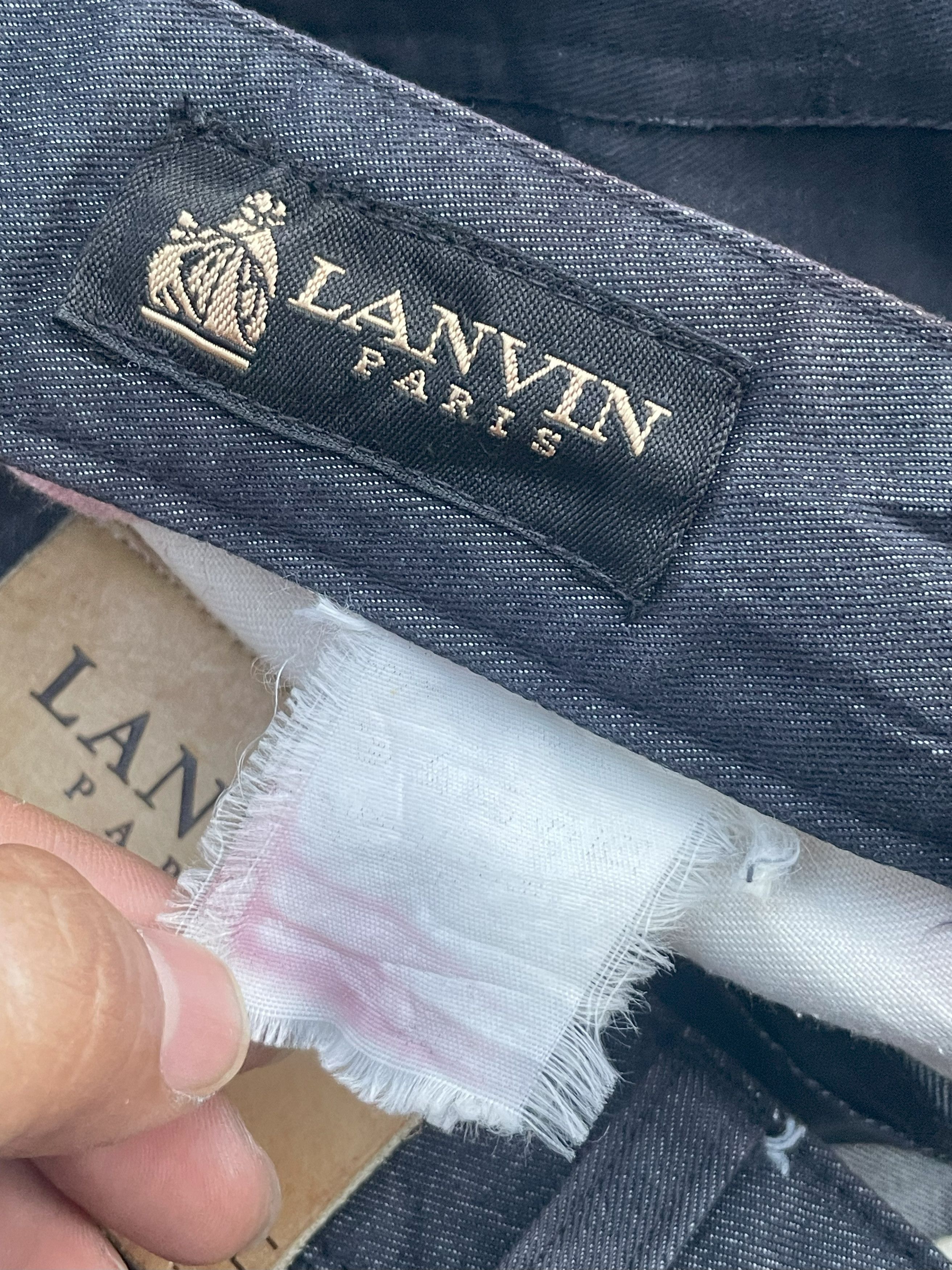 Lanvin Lanvin Paris Faded Wash Denim Size US 34 / EU 50 - 9 Thumbnail