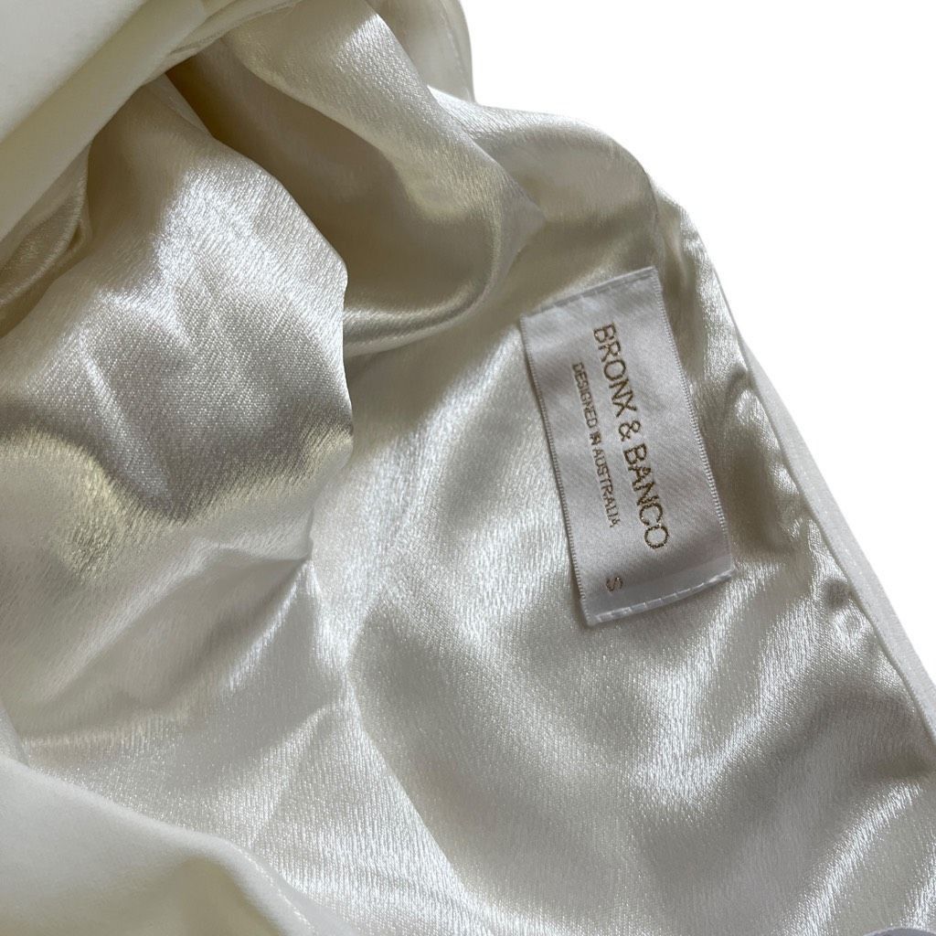 Bronx and Banco Stella Bridal Gown in White Bronx and Banco Size S / US 4 / IT 40 - 10 Thumbnail