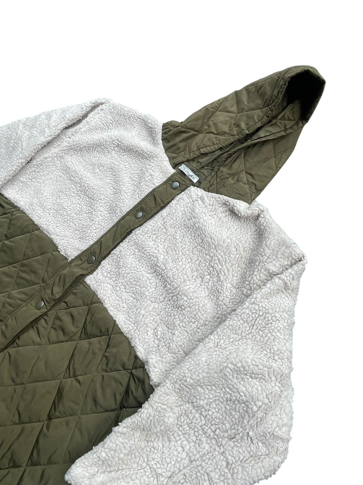 Japanese Brand Lax Dan Tia Quilted Sherpa Jacket Size US XL / EU 56 / 4 - 2 Thumbnail