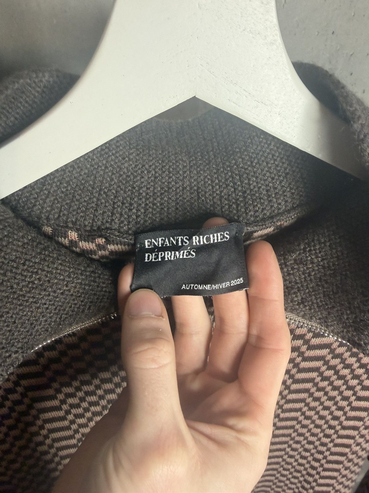 Enfants Riches Deprimes PUKE AND CRY KNIT POLO Size US M / EU 48-50 / 2 - 5 Thumbnail