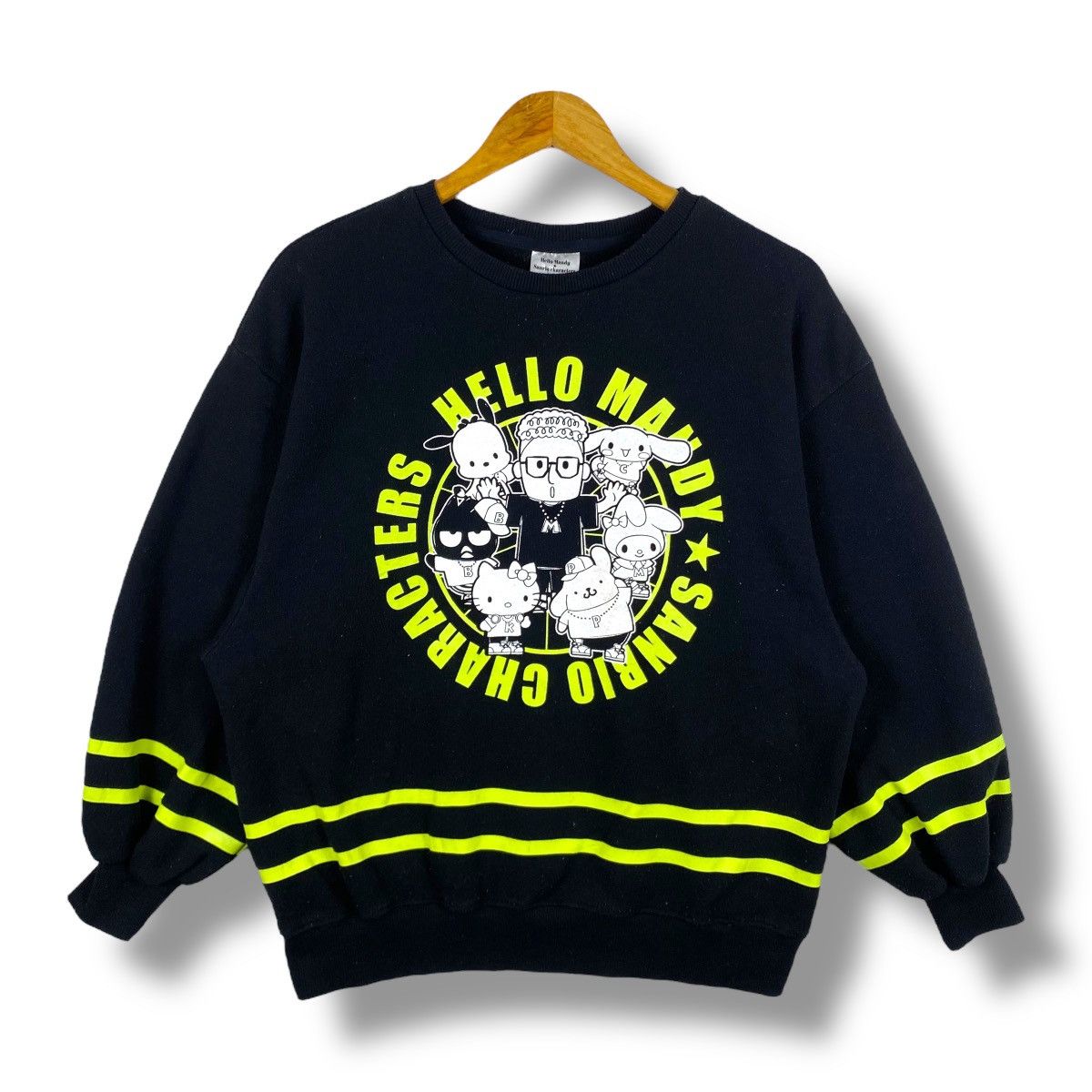 Cartoon Network × Japanese Brand Hello Mandy x SANRIO CHARACTERS Japanese Cartoon Crewneck Size US M / EU 48-50 / 2 - 1 Thumbnail
