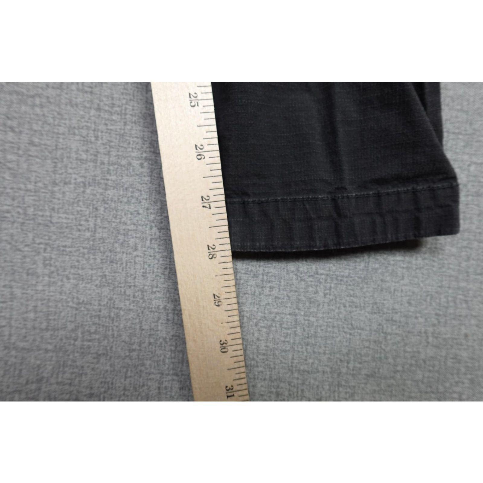 Vuori Vuori Mens Small Black Ripstop Pants Track Pants Elastic Waist Pockets Zip Pocket Jogger Size US 29 - 5 Thumbnail