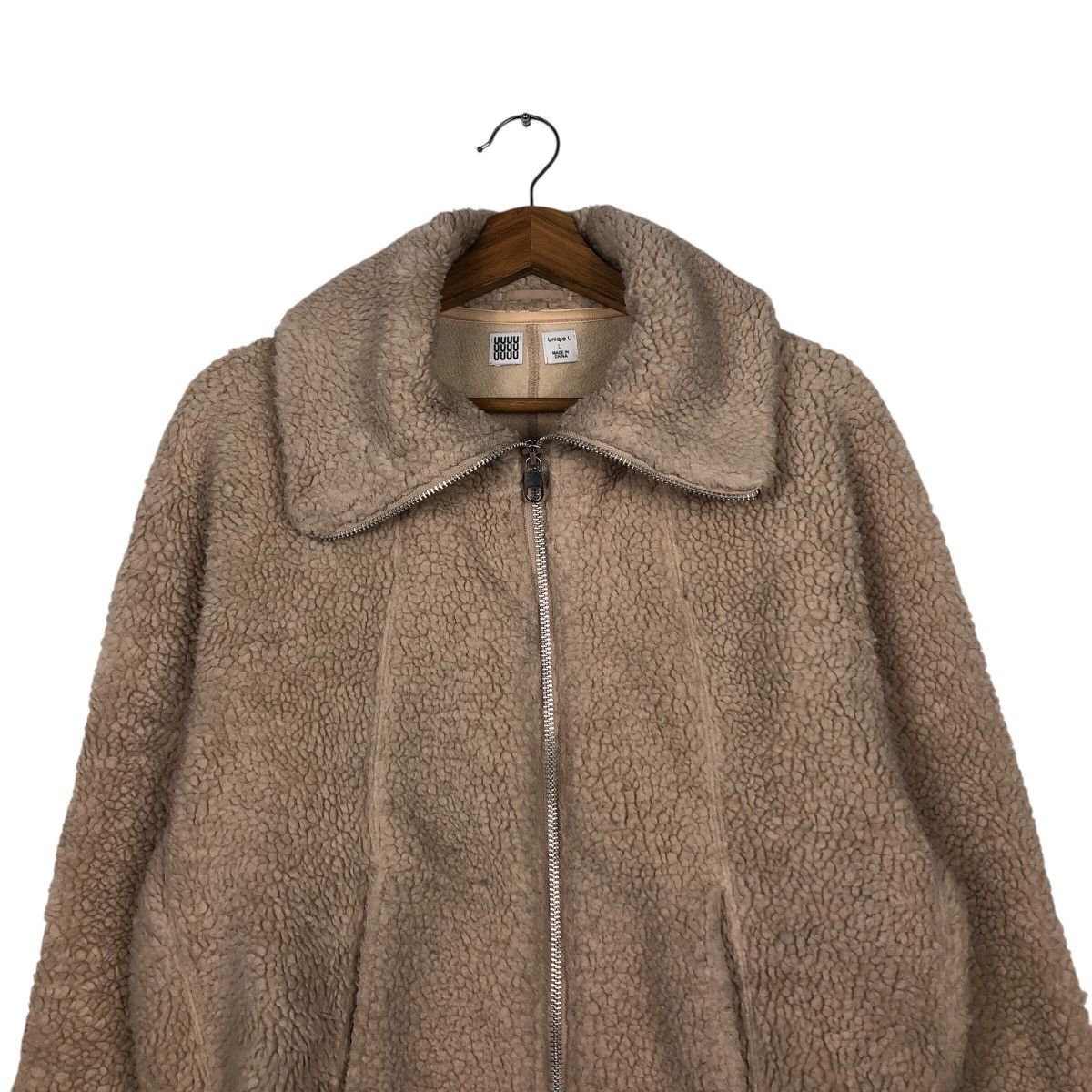 Japanese Brand × Vintage 📌Vintage Fleece Dip Pile Zipper Uniqlo Undercover Size US L / EU 52-54 / 3 - 4 Thumbnail