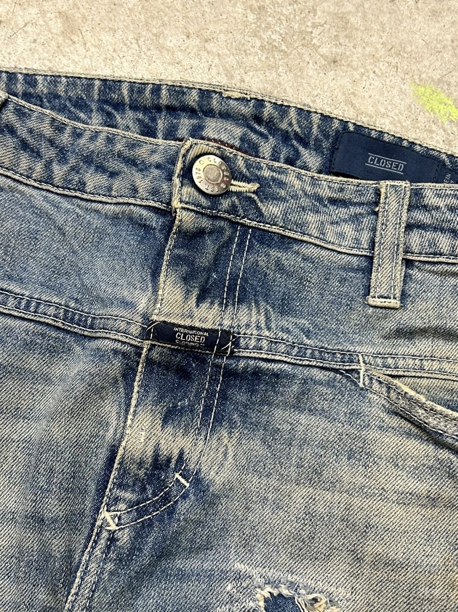 CLOSED × Marithe + Francois Girbaud Closed Ripped Jeans Blush Denim Size 28" / US 6 / IT 42 - 6 Thumbnail