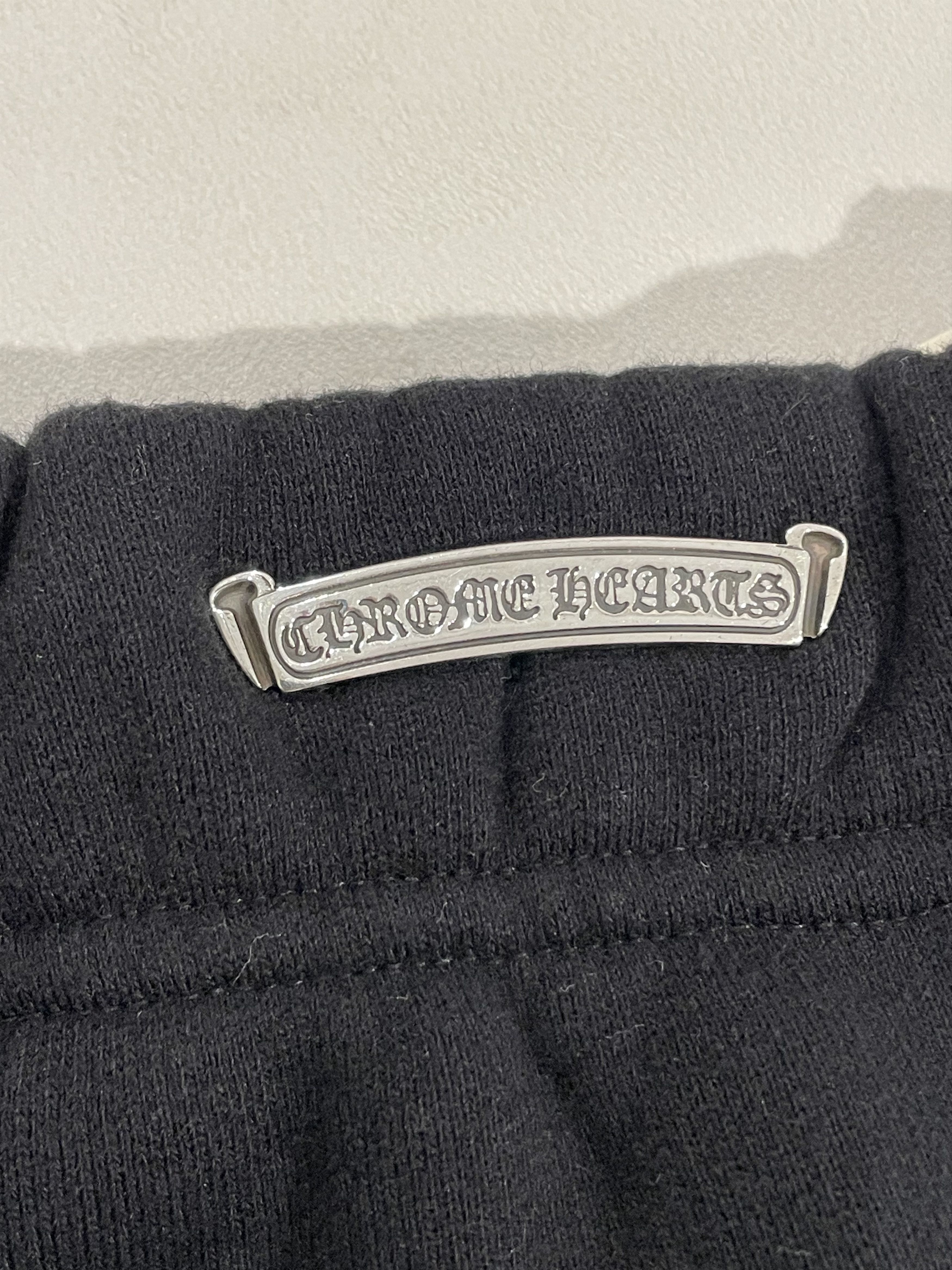 Chrome Hearts Chrome Hearts CH Logo Black Sweatpants Size US 34 / EU 50 - 6 Thumbnail