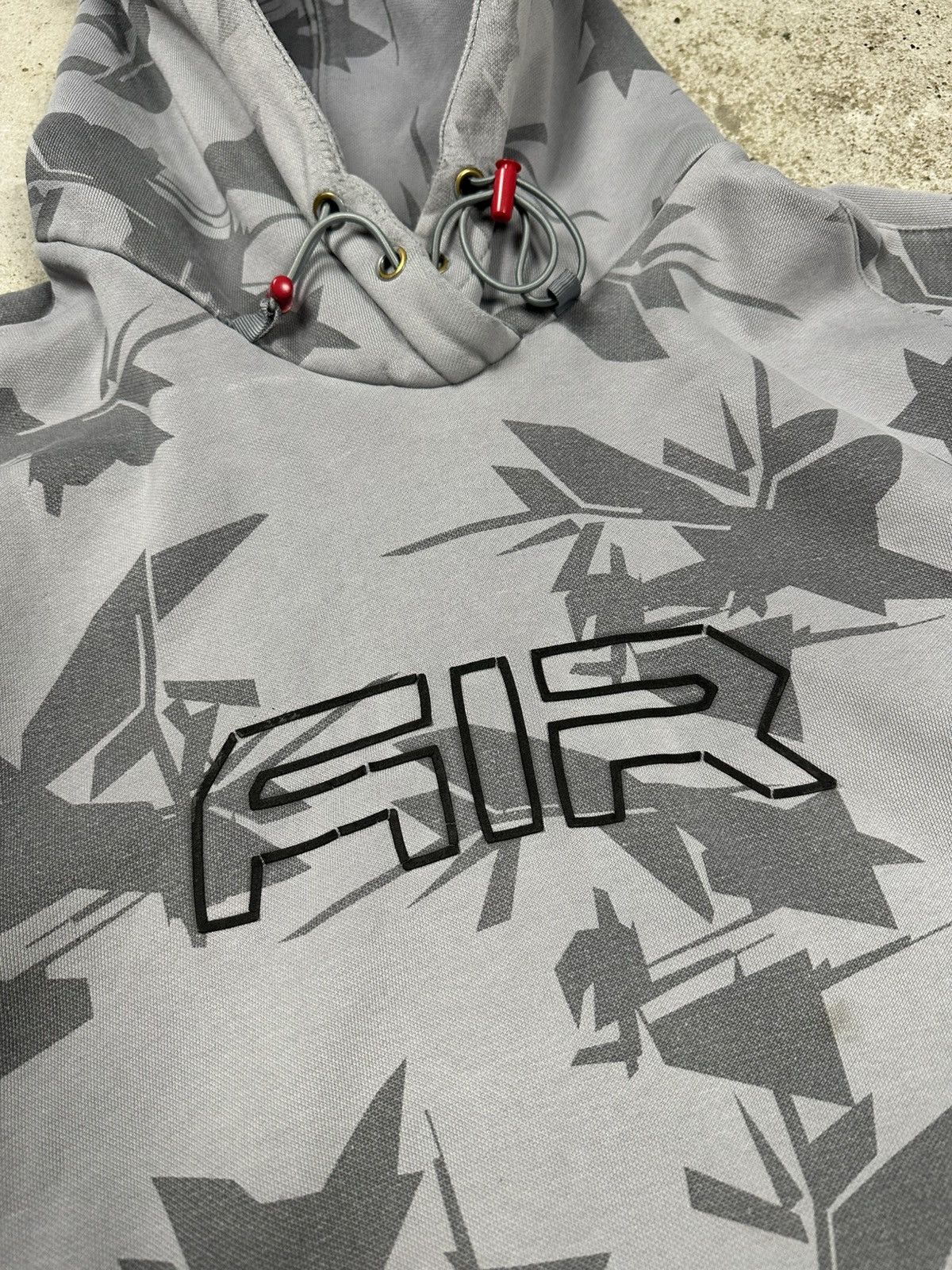 Nike Vintage Y2K Nike Air Grey Boxy Fit Hoodie Sweatshirt Swoosh Size US M / EU 48-50 / 2 - 6 Thumbnail