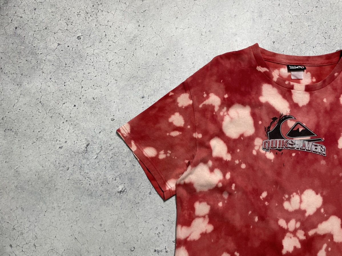 Quiksilver × Vintage Quiksilver Vintage Big Logo T-Shirt Tie Dye Surf Style Size US L / EU 52-54 / 3 - 4 Thumbnail