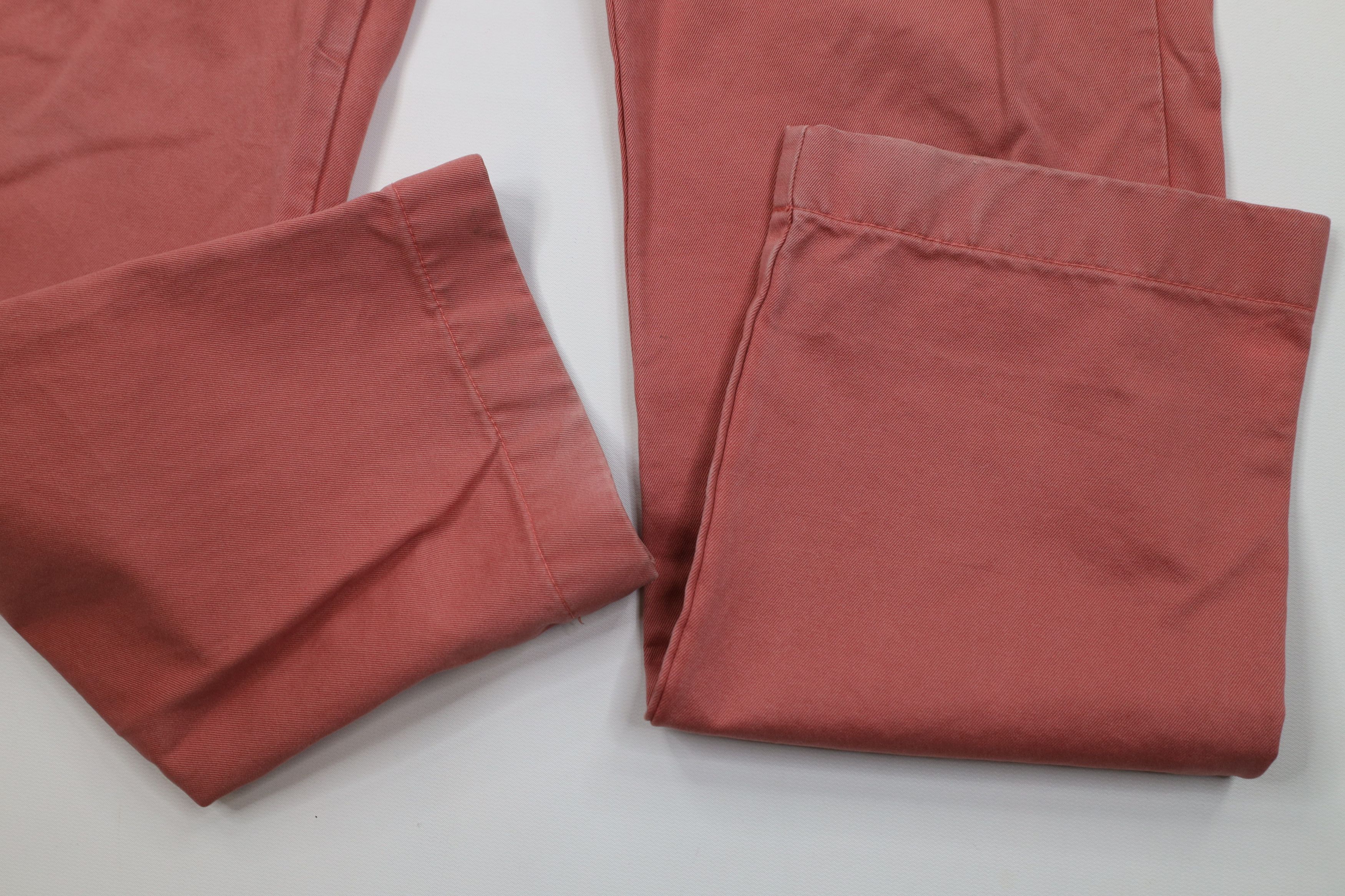 J.Crew J Crew Urban Slim Fit Stonewash Chino Pants Reddish Pink Size US 29 - 5 Thumbnail
