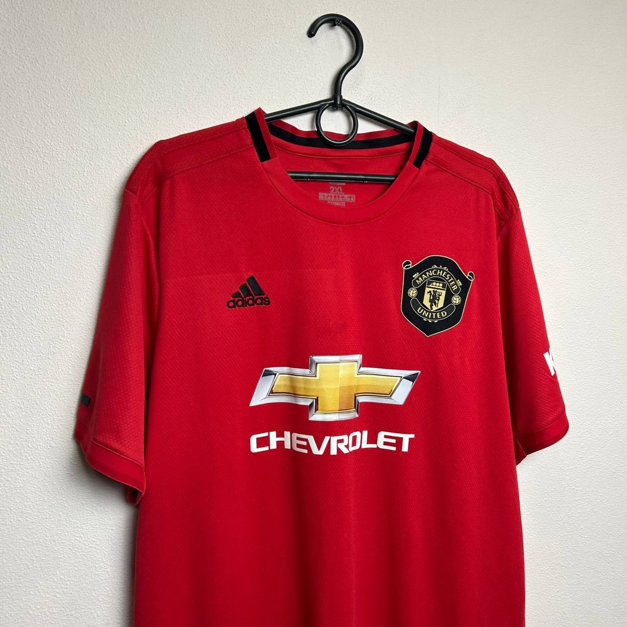Adidas Mens Adidas Manchester United Chevrolet 2019 soccer jersey Size US XXL / EU 58 / 5 - 2 Thumbnail