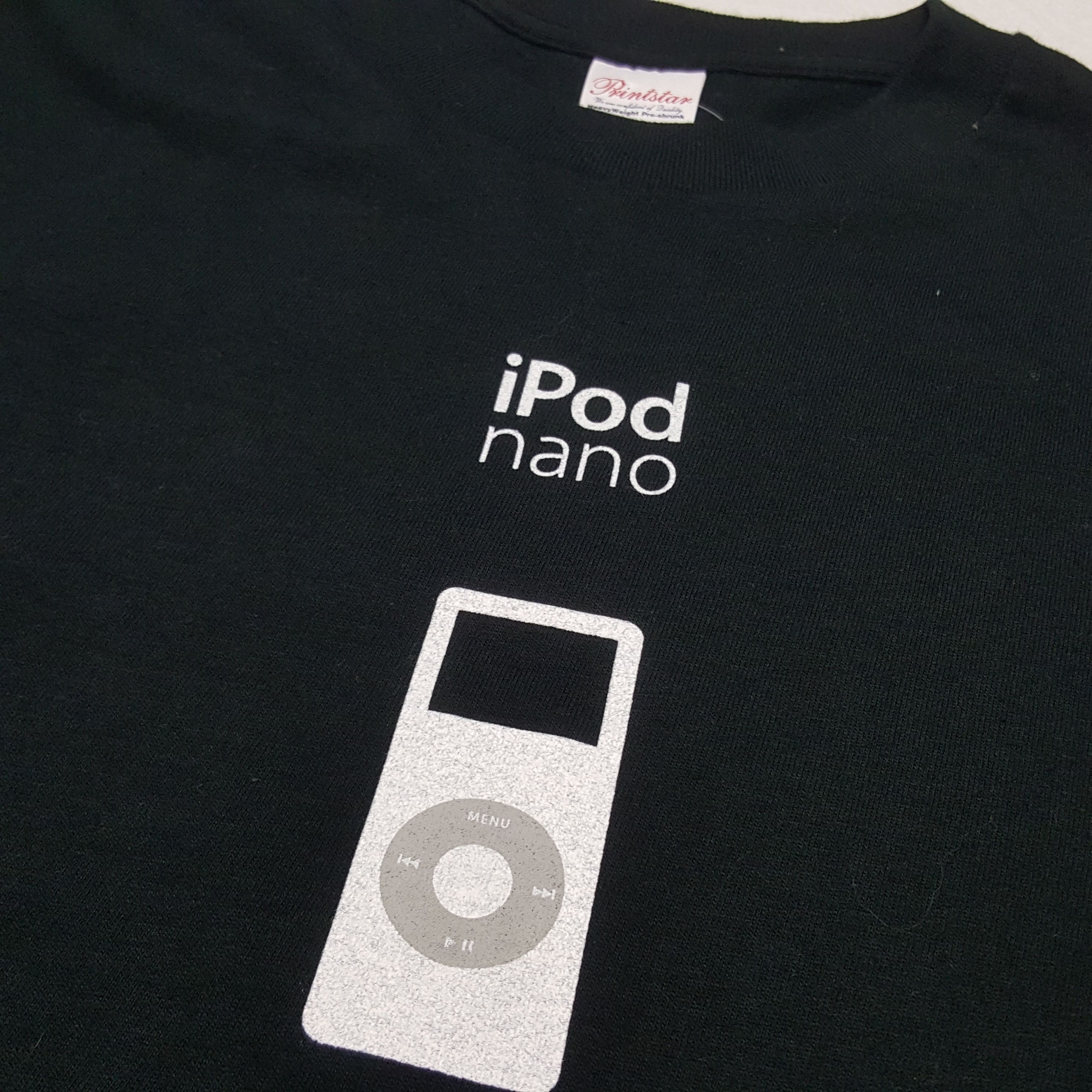 Apple × Vintage Vintage Apple IPod Nano Electronic Brand Tshirt Size US L / EU 52-54 / 3 - 6 Thumbnail