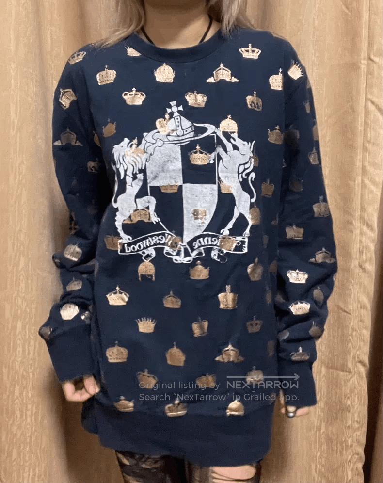Vivienne Westwood Vivienne Westwood Crown heat transfer hoodie Size US L / EU 52-54 / 3 - 1 Thumbnail