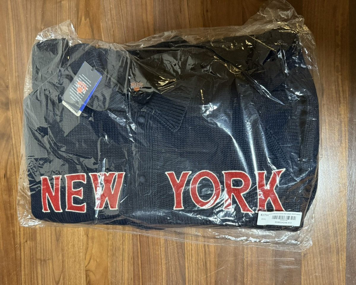 Kith Kith for NY Knicks Classic Knit Ginza Sweater Cardigan XXL Size US XXL / EU 58 / 5 - 9 Thumbnail