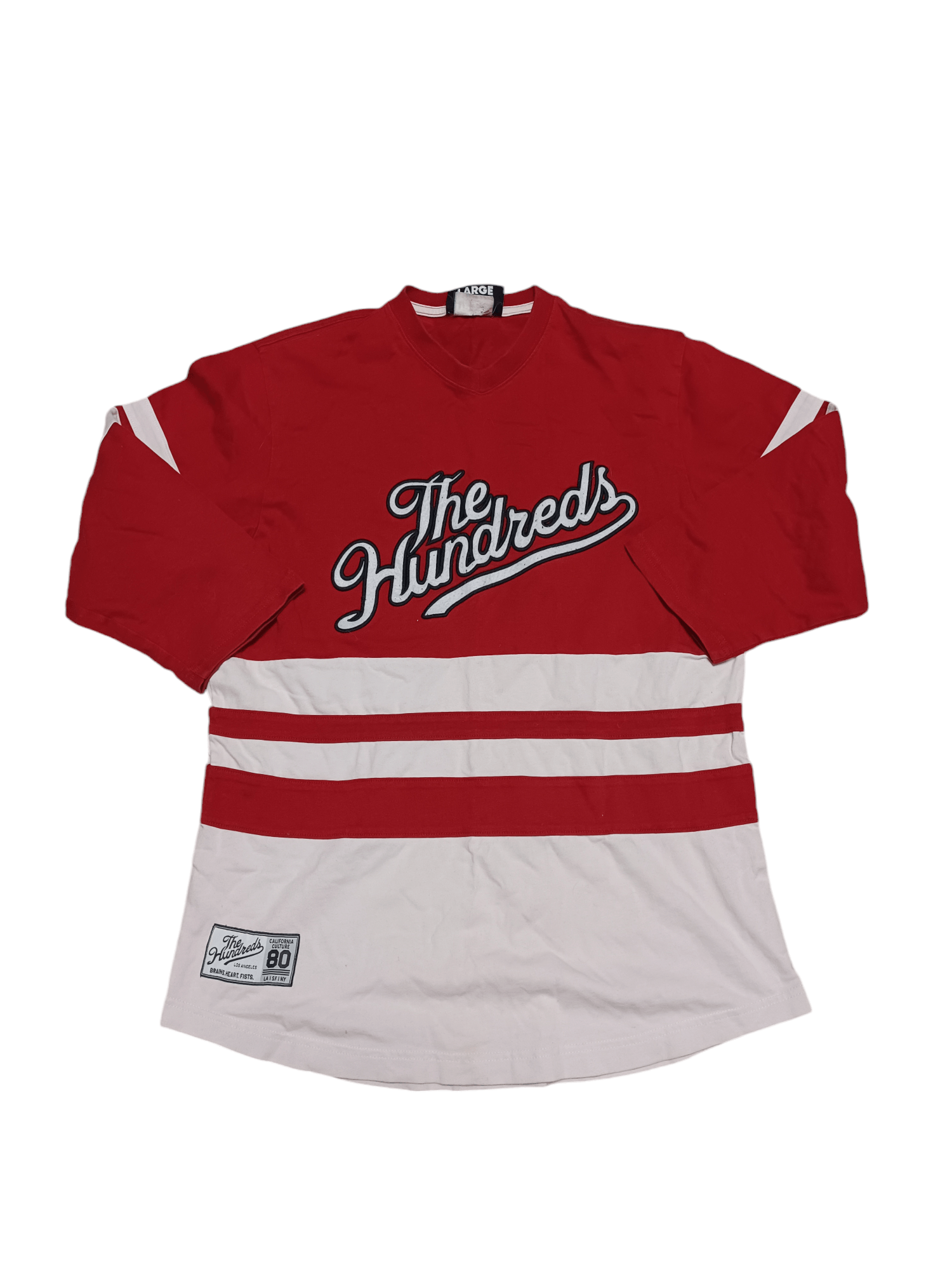 The Hundreds Pacific Black/ White Heavy orders Set Jersey Stitched Logo Men Size Medium