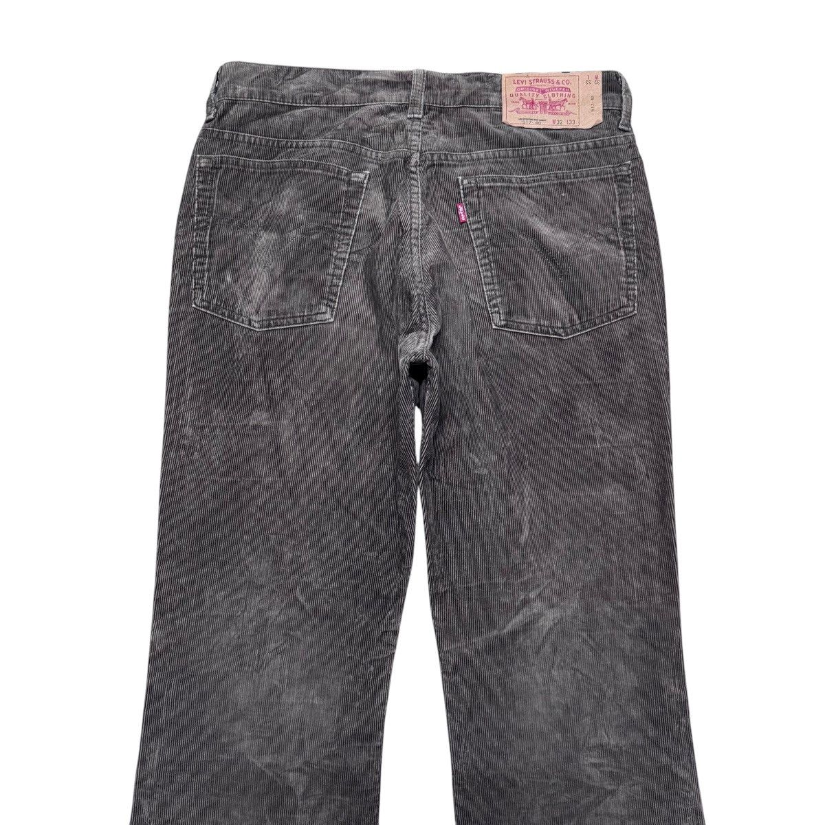 Levi's Vintage Levis 517 Brown Corduroy Flare Jeans Hedi Slimane Size US 32 / EU 48 - 9 Thumbnail