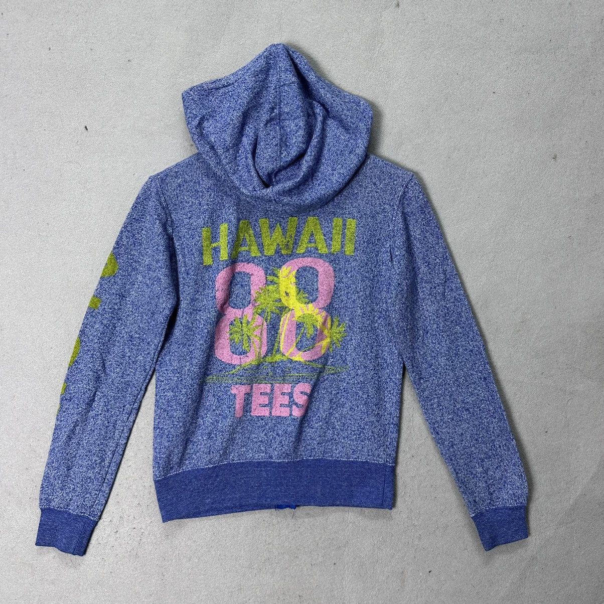Vintage Vintage 88 Tees Hawaii Zip Hoodie Made in USA Size US S / EU 44-46 / 1 - 2 Thumbnail