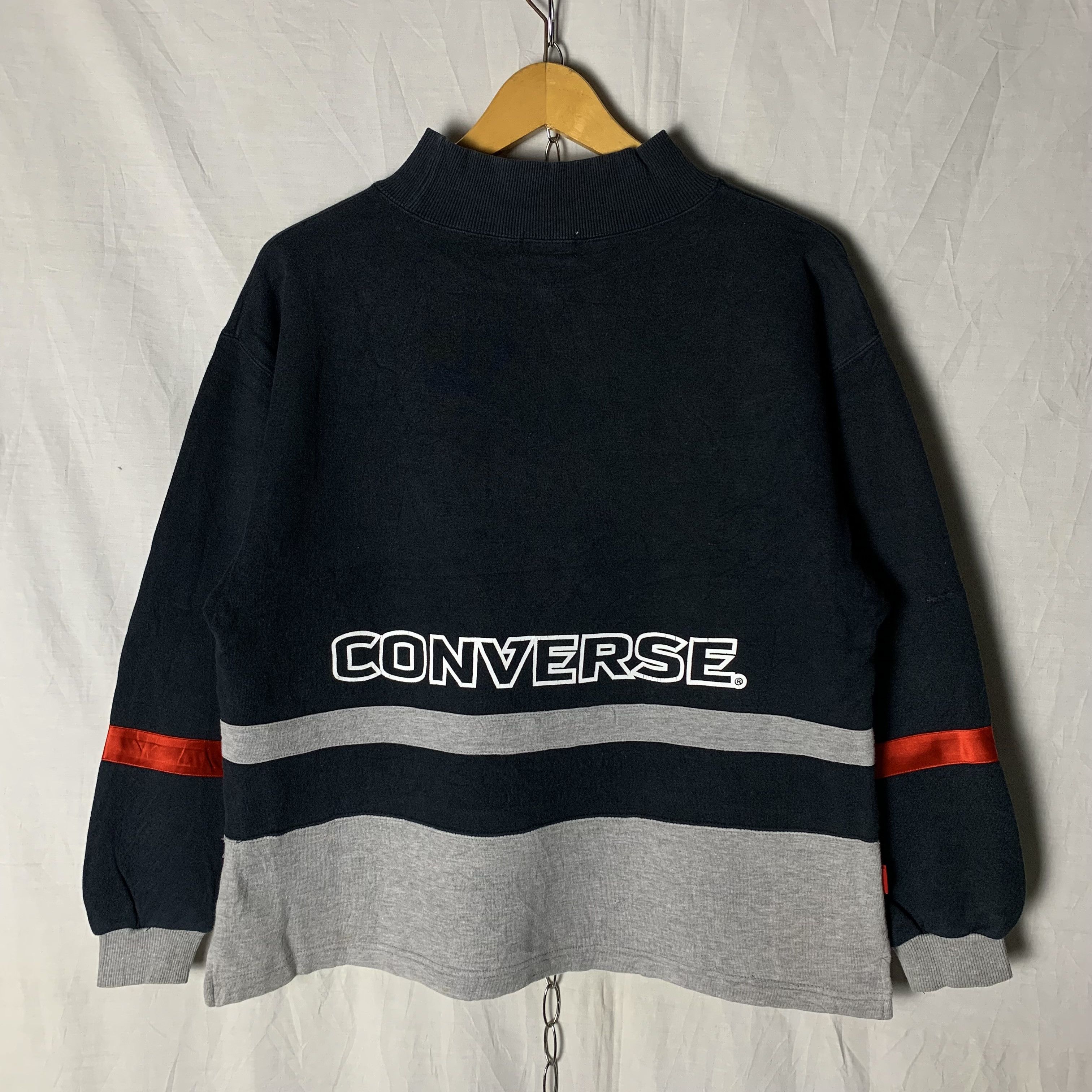 Converse Vintage 90s Converse Basketball Sweatshirt Size US M / EU 48-50 / 2 - 2 Thumbnail