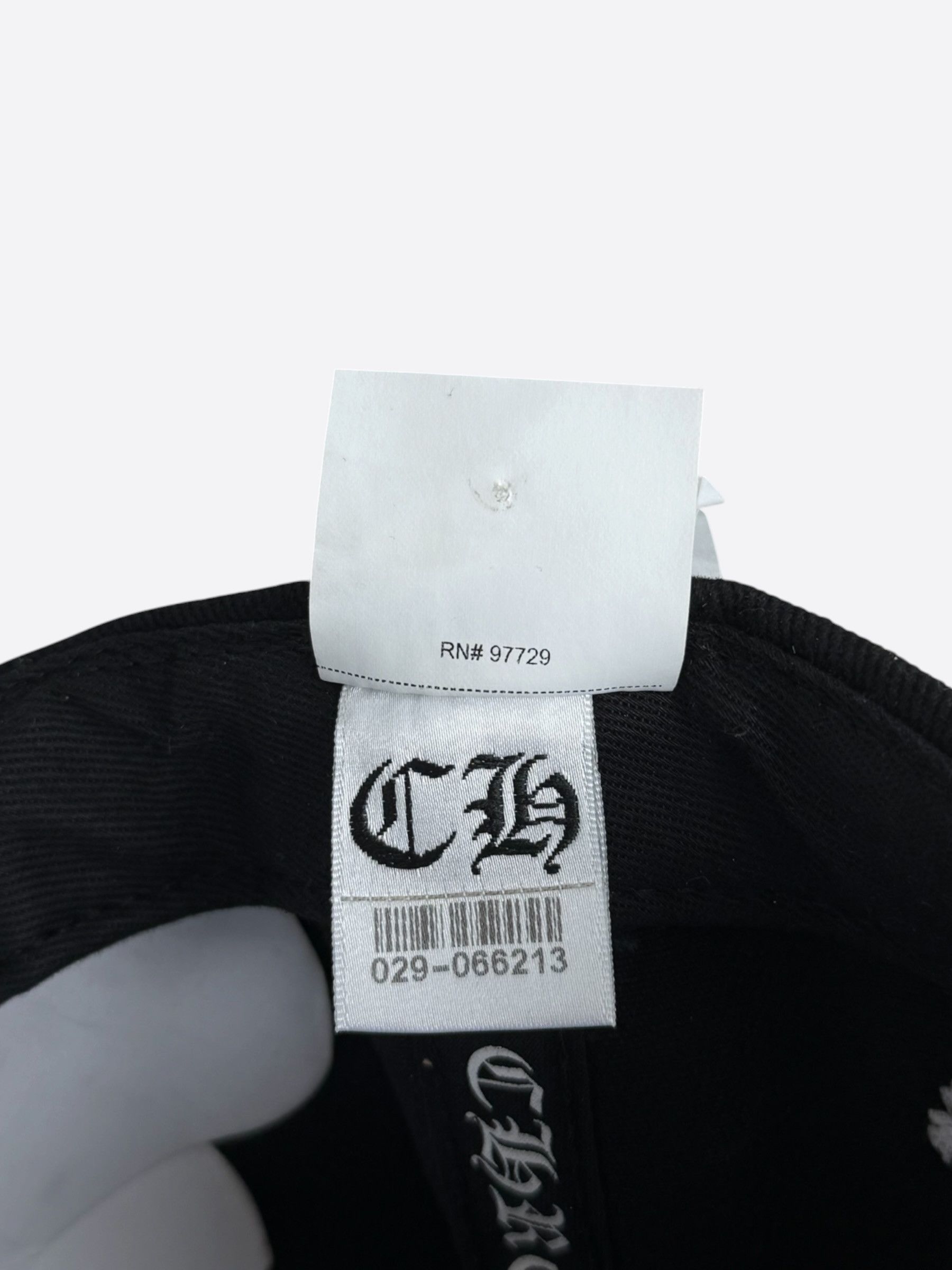 Chrome Hearts Chrome Hearts Matty Boy Black Embroidered Chomper Hat Size ONE SIZE - 8 Thumbnail