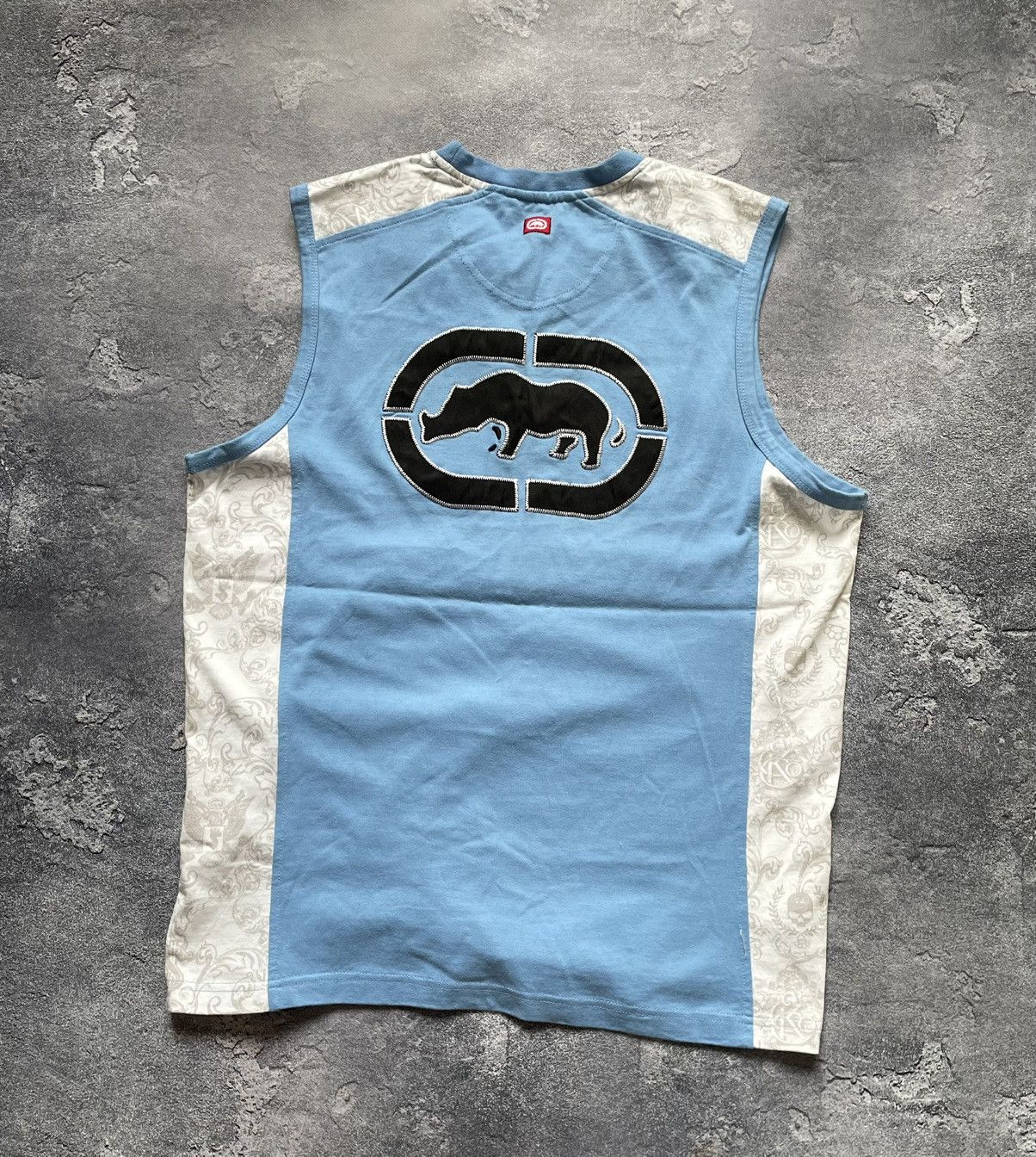 Ecko Unltd. × Vintage Vintage Ecko Unltd Big Logo Y2K Rap T Shirt Tank Tee Size US M / EU 48-50 / 2 - 2 Thumbnail