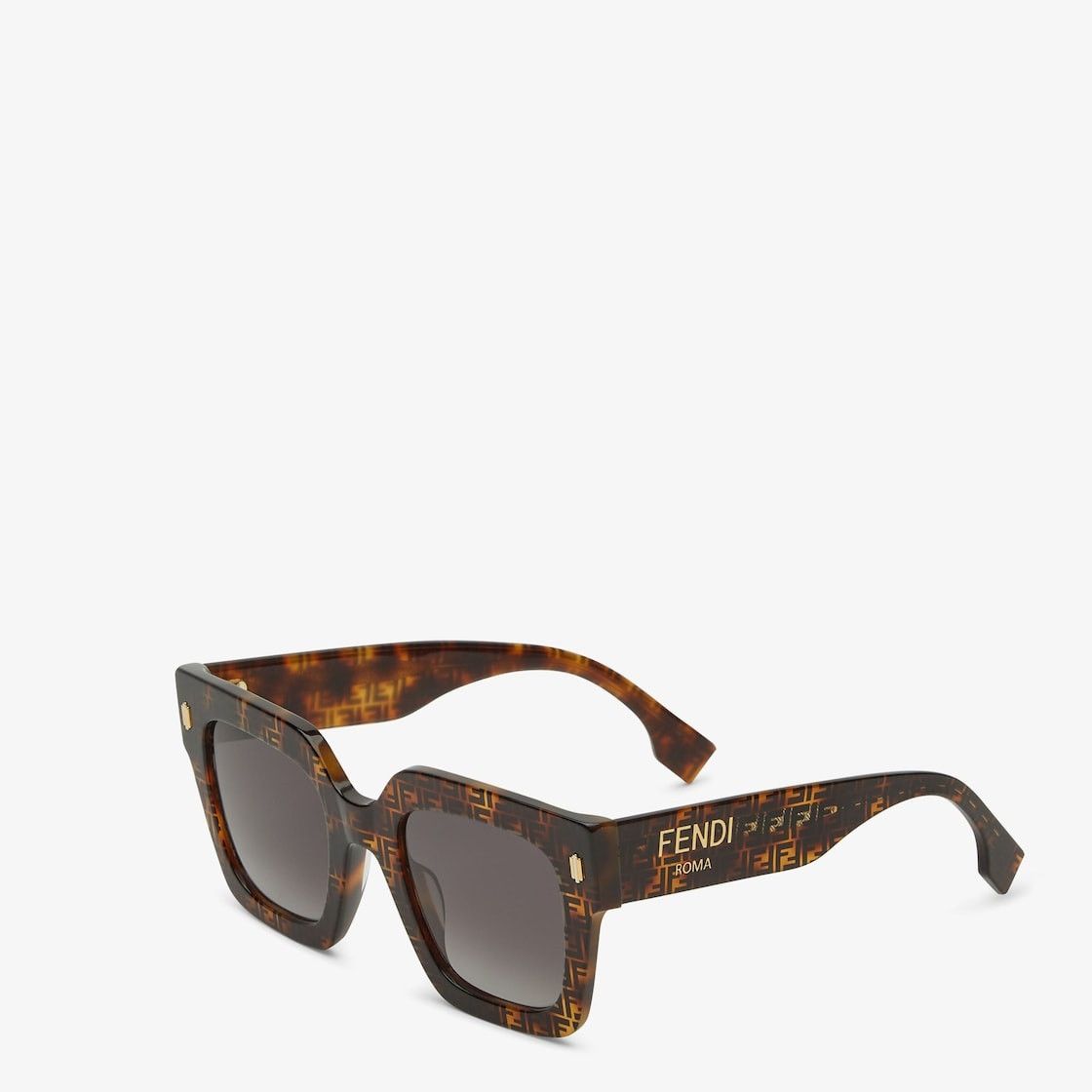 Fendi o1loc1c0426 Size:OS/Roma in Brown/Grey Size ONE SIZE - 1 Thumbnail