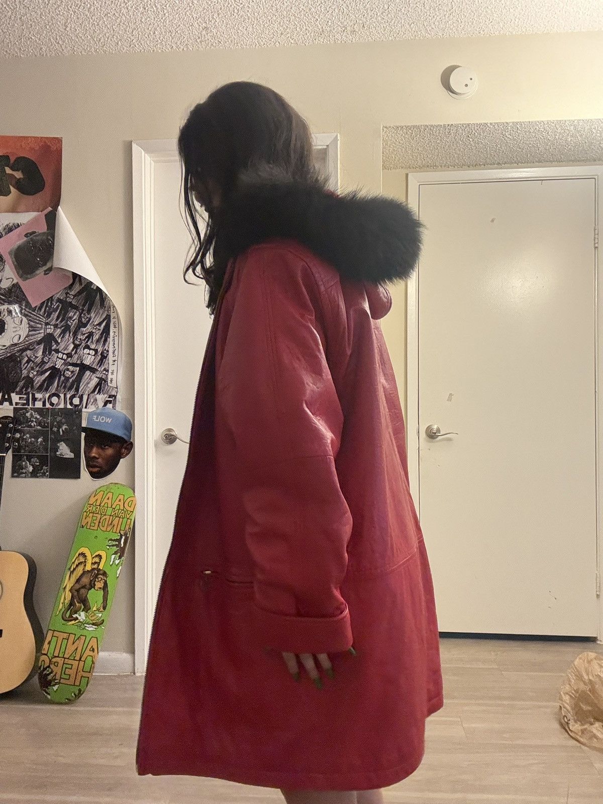 J Ferrar Jacqueline Ferrar Leather Coat Size M / US 6-8 / IT 42-44 - 4 Thumbnail