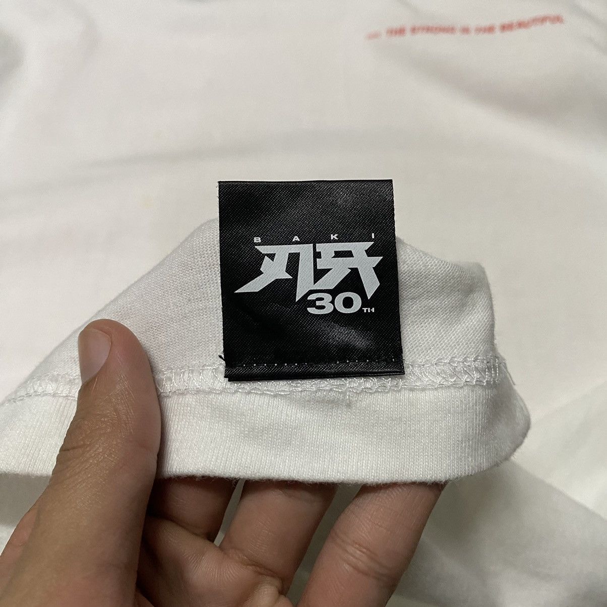Anime BAKI HANMA BOXING ANIME MANGA T SHIRT Size US XL / EU 56 / 4 - 12 Thumbnail