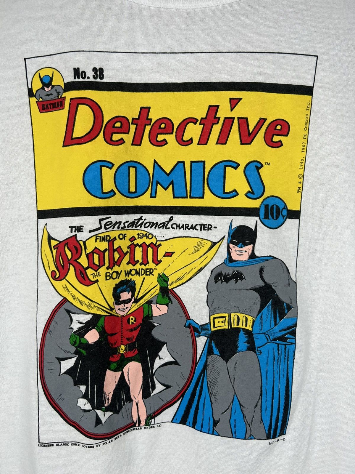 Vintage Vintage DC Comics #38 Batman And Robin T Shirt Size US XL / EU 56 / 4 - 4 Thumbnail