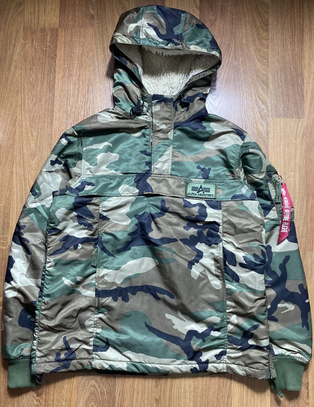 Alpha Industries Alpha Speeds Motorrad Jacket Camouflage Alpha Industries Size US M / EU 48-50 / 2 - 1 Thumbnail