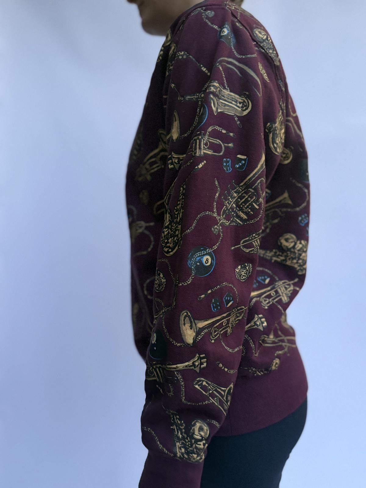 Stussy STUSSY Crewneck Sweatshirt Full Print Stussy Size US M / EU 48-50 / 2 - 2 Thumbnail