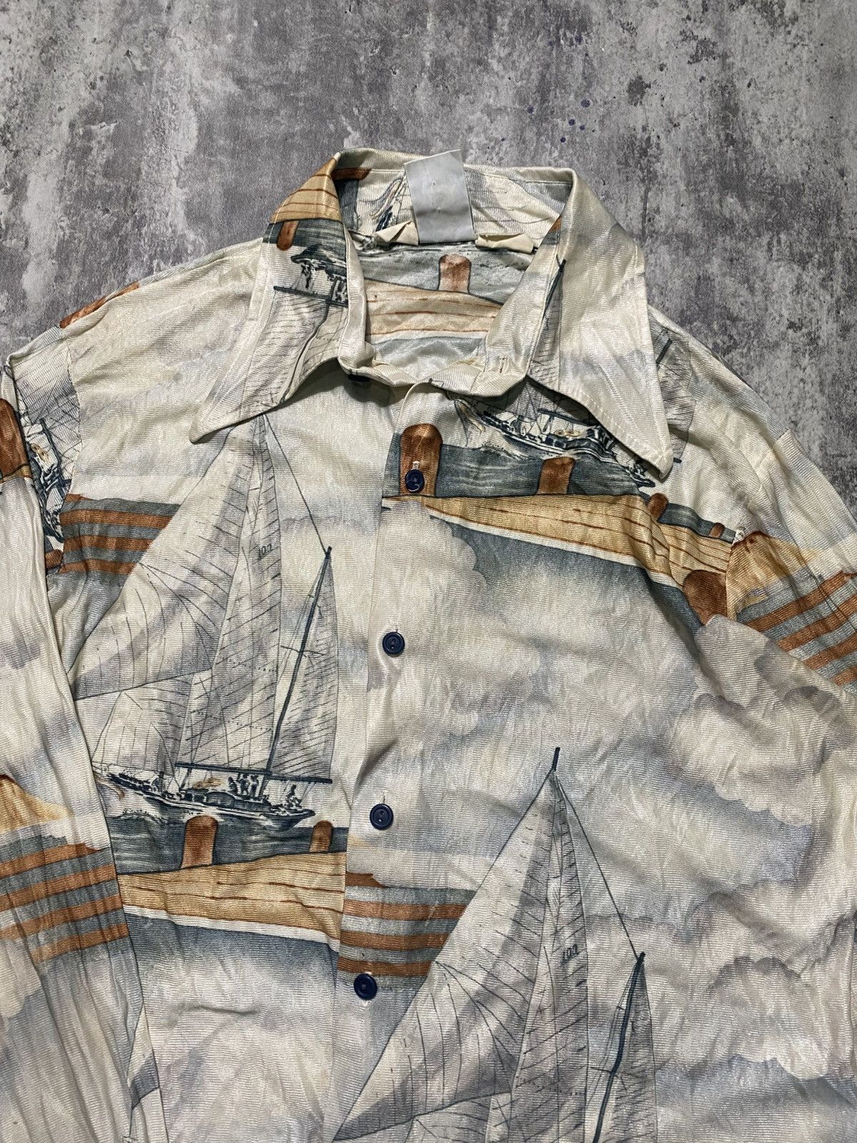 Kennington Ltd. Vintage 70's Kennington Print Shirt Size US M / EU 48-50 / 2 - 3 Thumbnail