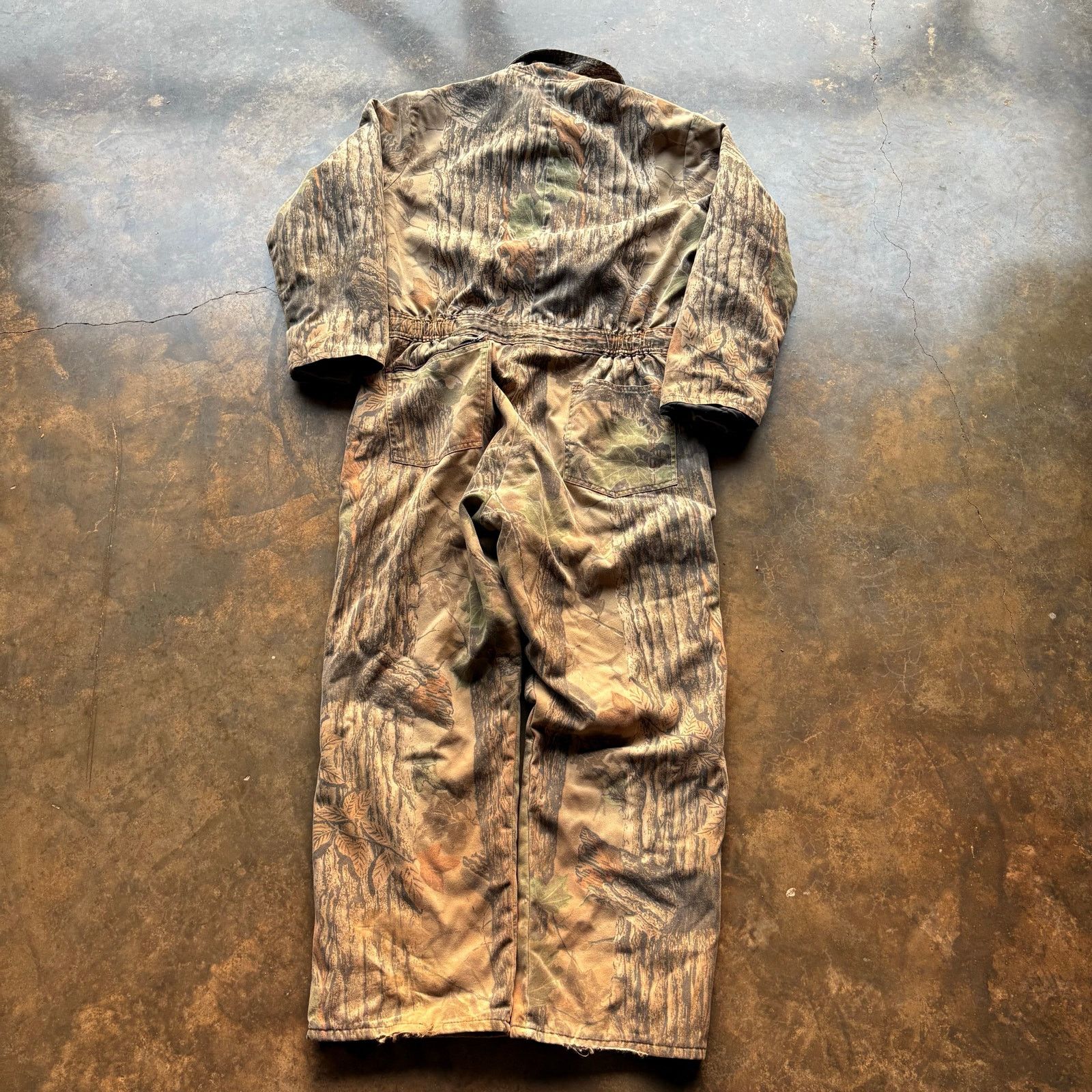 Carhartt × Vintage Vintage 90s Camo Carhartt Style Coveralls Size Large Size US 38 / EU 54 - 7 Thumbnail