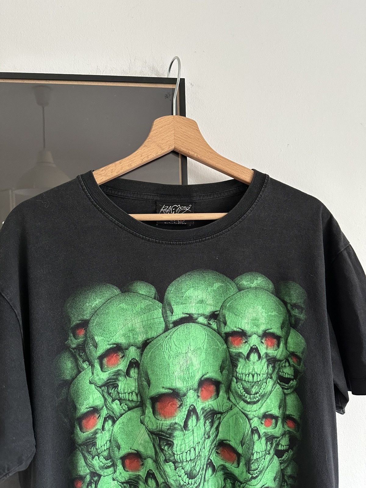 Rap Tees × Vintage Vintage Bootleg Public Enemy Skull Full Print Tees Size US L / EU 52-54 / 3 - 3 Thumbnail