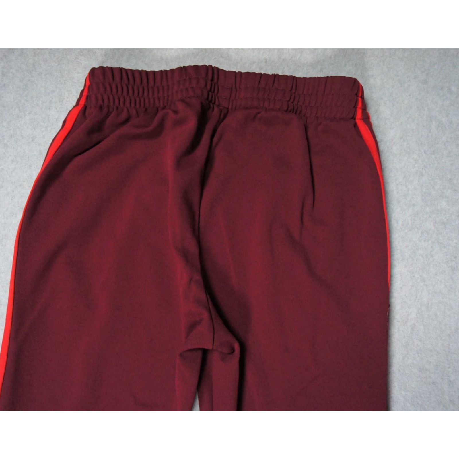 Adidas Track Pants Mens Small Red Calabasas Yeezy 3 Stripes Streetwear  Regular Fit