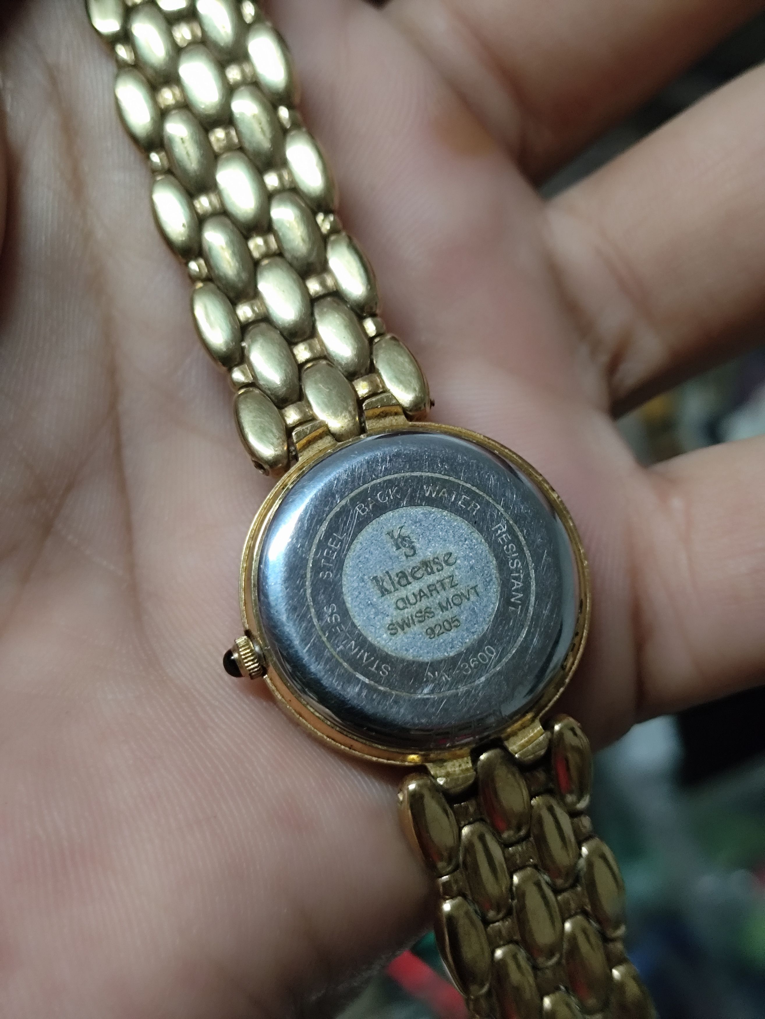Designer KLAEUSE SWISS (KS)(9205) Vintage Ladies Luxury Design Watch Size ONE SIZE - 8 Thumbnail