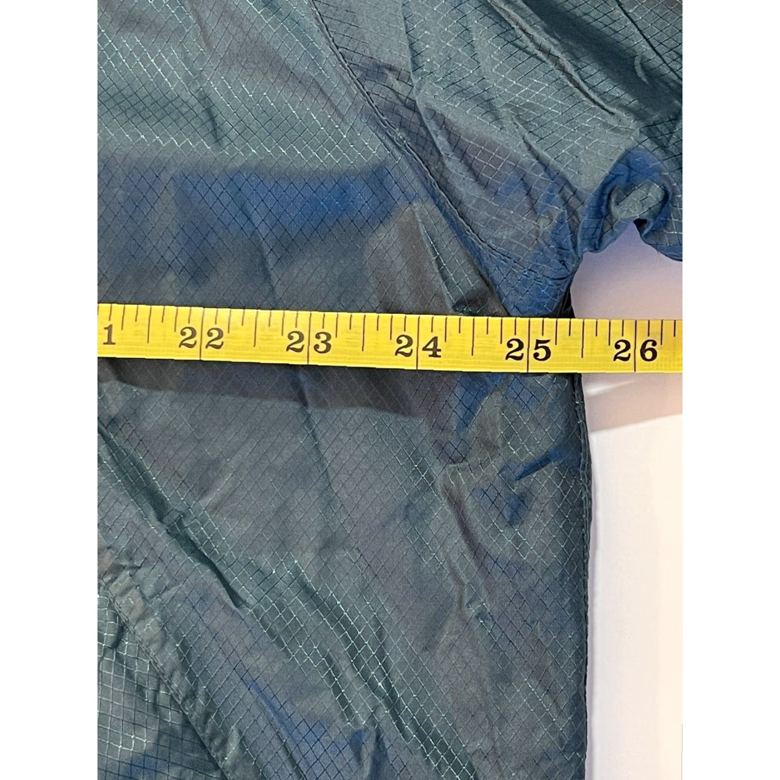 Rains VINTAGE Coleman Full Zip Men's Rain Jacket Windbreaker Hiking Green Blue Sz L Environmental Outdoor Fall Winter Spring Size US L / EU 52-54 / 3 - 6 Thumbnail