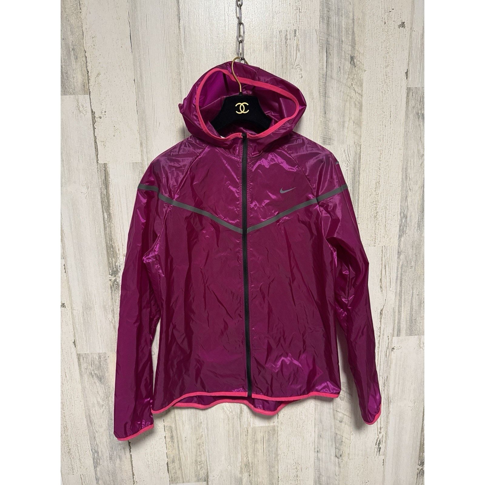 Nike Nike Running Womens Lightweight Jacket Size L Size L / US 10 / IT 46 - 8 Thumbnail