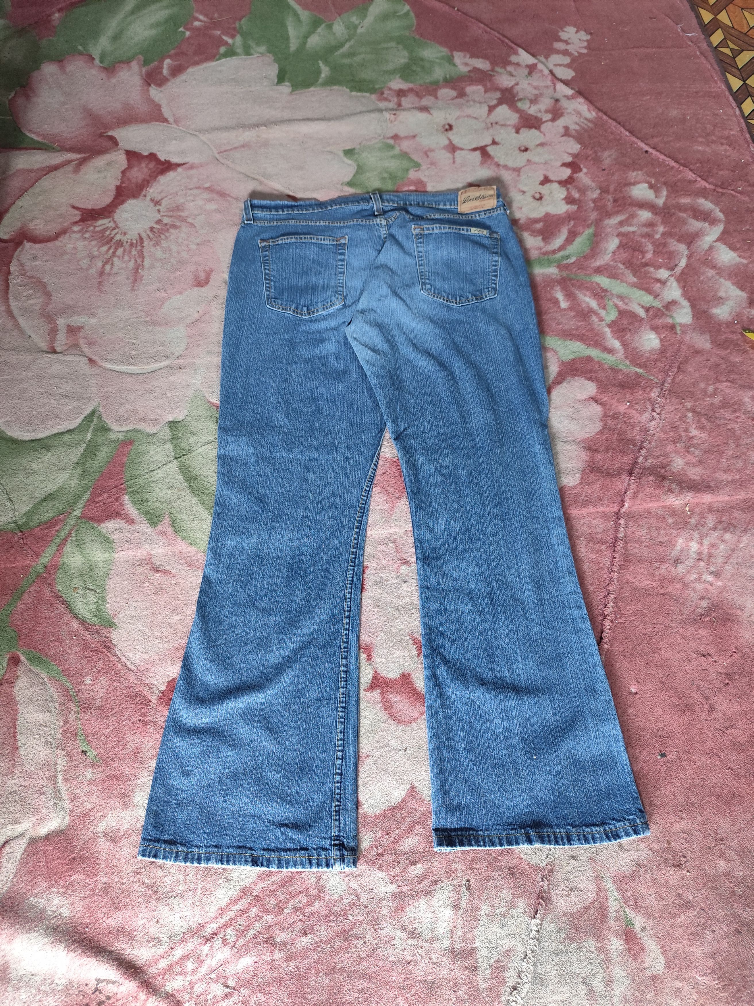 Levi's Vintage Clothing × NFL × Signatures Levi's Signature Vintage Flare Bootcut Denim J005 Size 37" - 9 Thumbnail
