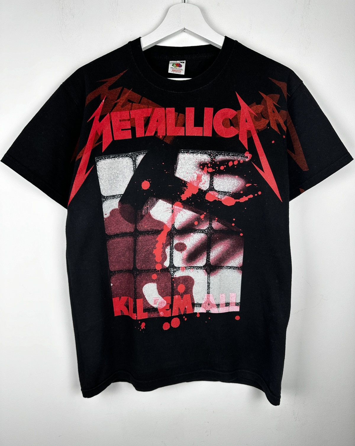 Band Tees Metallica Kill Em All Over Print Metal Rock Band T Shirt Tee Size US M / EU 48-50 / 2 - 1 Thumbnail