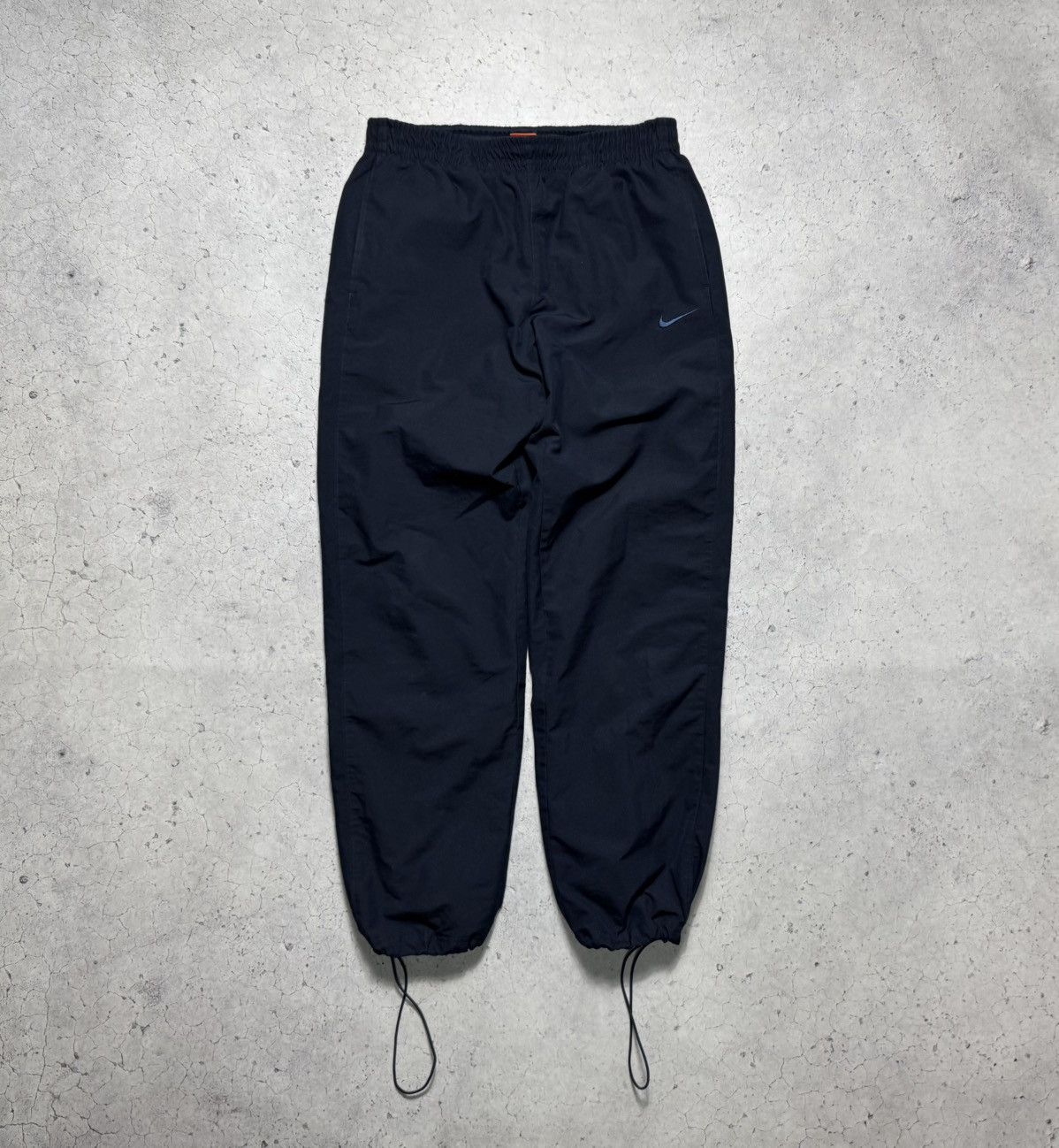 Nike Nike Vintage Nylon Baggy Track Pants Drill Swoosh Size M Size US 32 / EU 48 - 1 Thumbnail