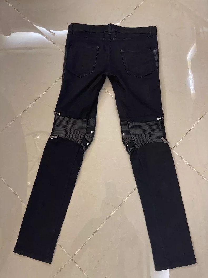 Saint Laurent Paris Saint Laurent Paris Saint Laurent Paris Motorcycle Zip Jea Size US 31 - 2 Thumbnail