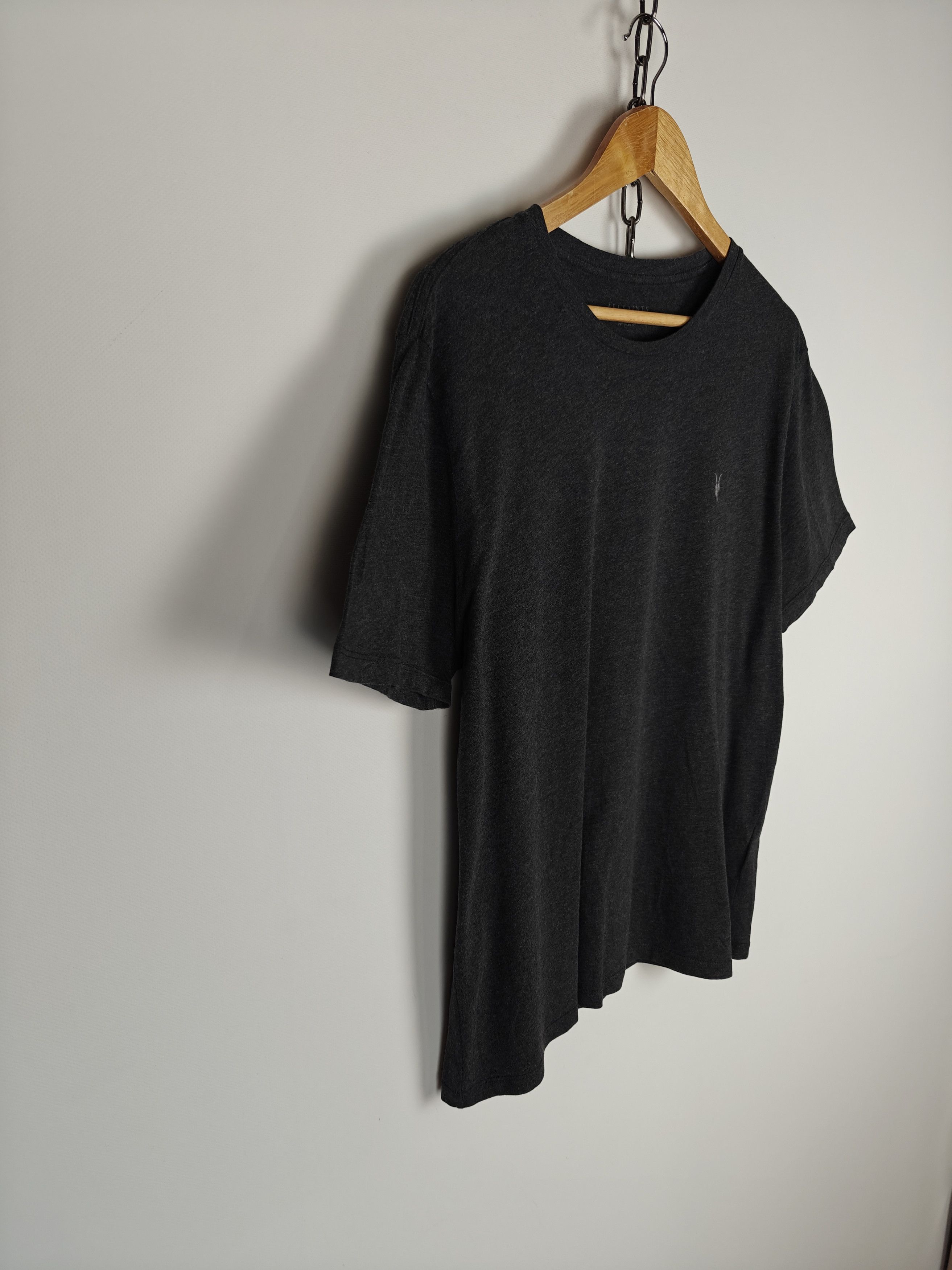 Allsaints Allsaints T-Shirt Brace Tonic Crew Tee Gray size XL Size US XL / EU 56 / 4 - 5 Thumbnail