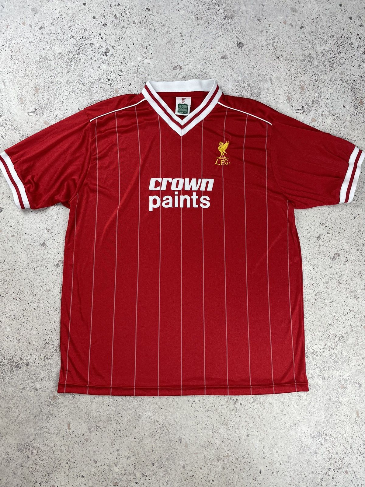 Liverpool Crown Paints Football Shirt Soccer Jersey