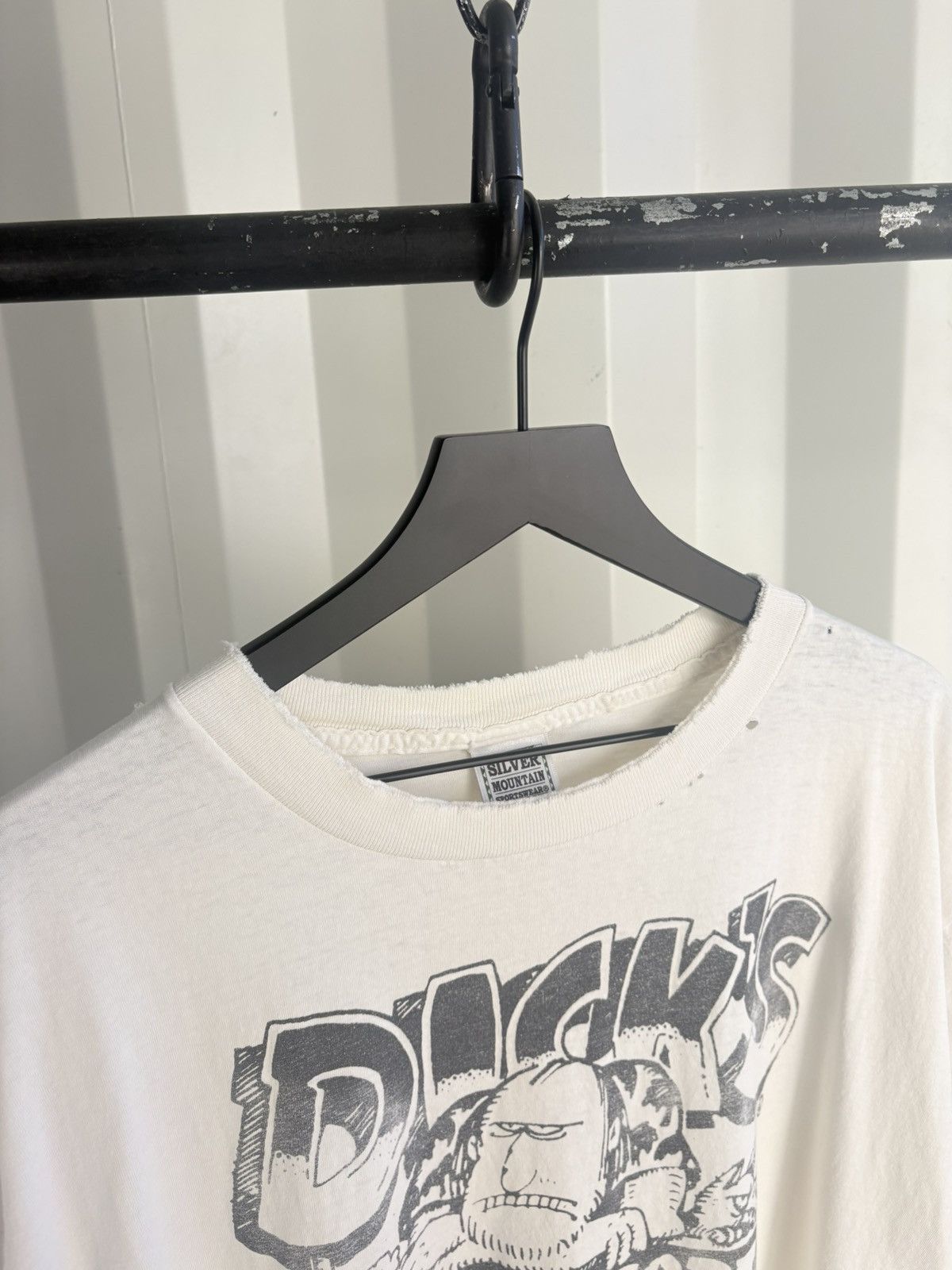 Vintage Thrashed Dicks Last Resort Faded Distressed Shirt GRUNGE Size US XL / EU 56 / 4 - 5 Thumbnail