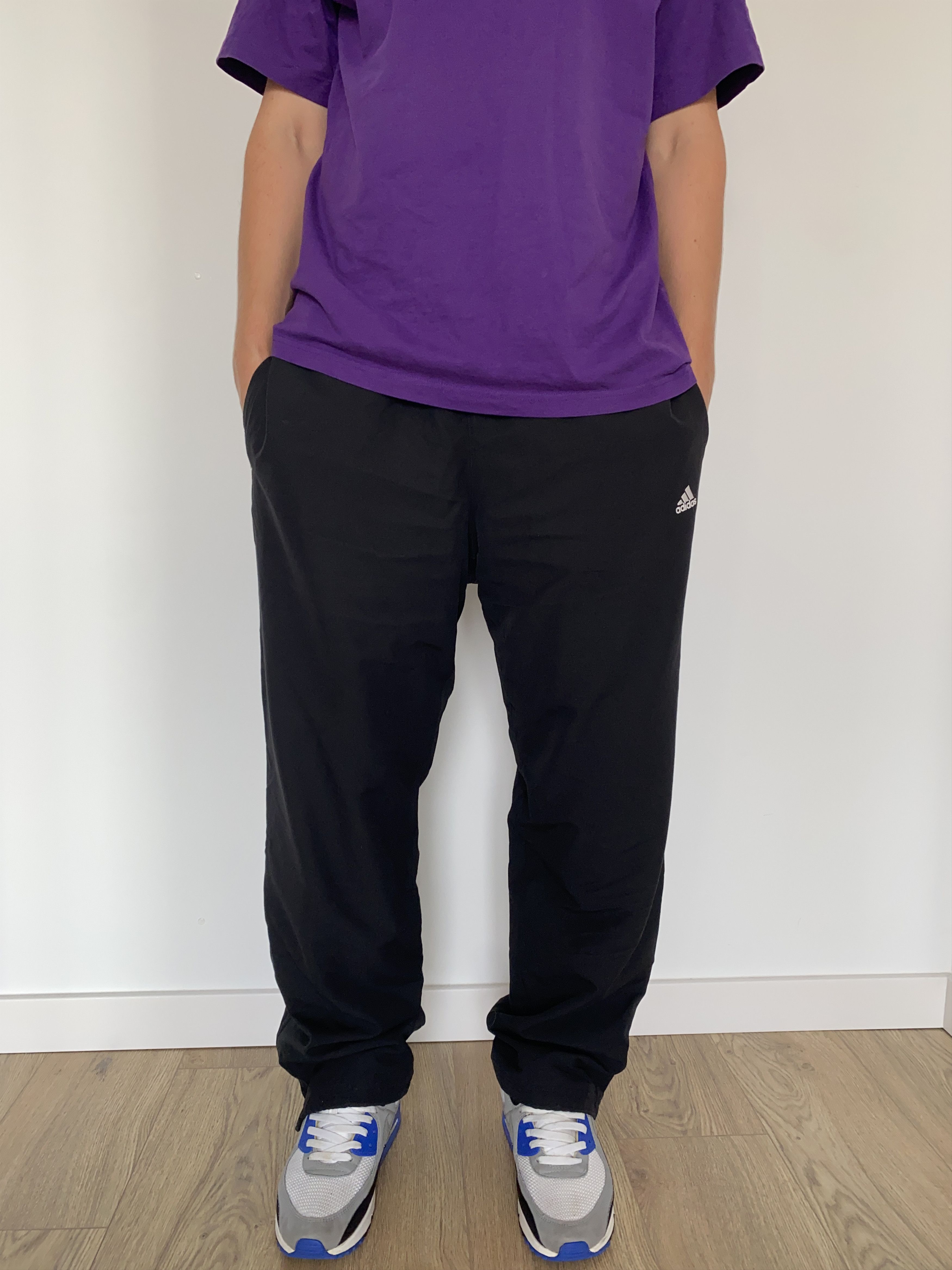 Adidas × Vintage Vintage Adidas Baggy Track Pants Size US 34 / EU 50 - 2 Thumbnail