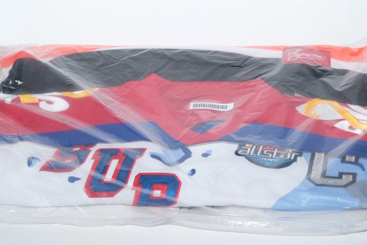 Supreme Supreme SS26 Paneled Hockey Jersey Size Large White Size US L / EU 52-54 / 3 - 8 Thumbnail