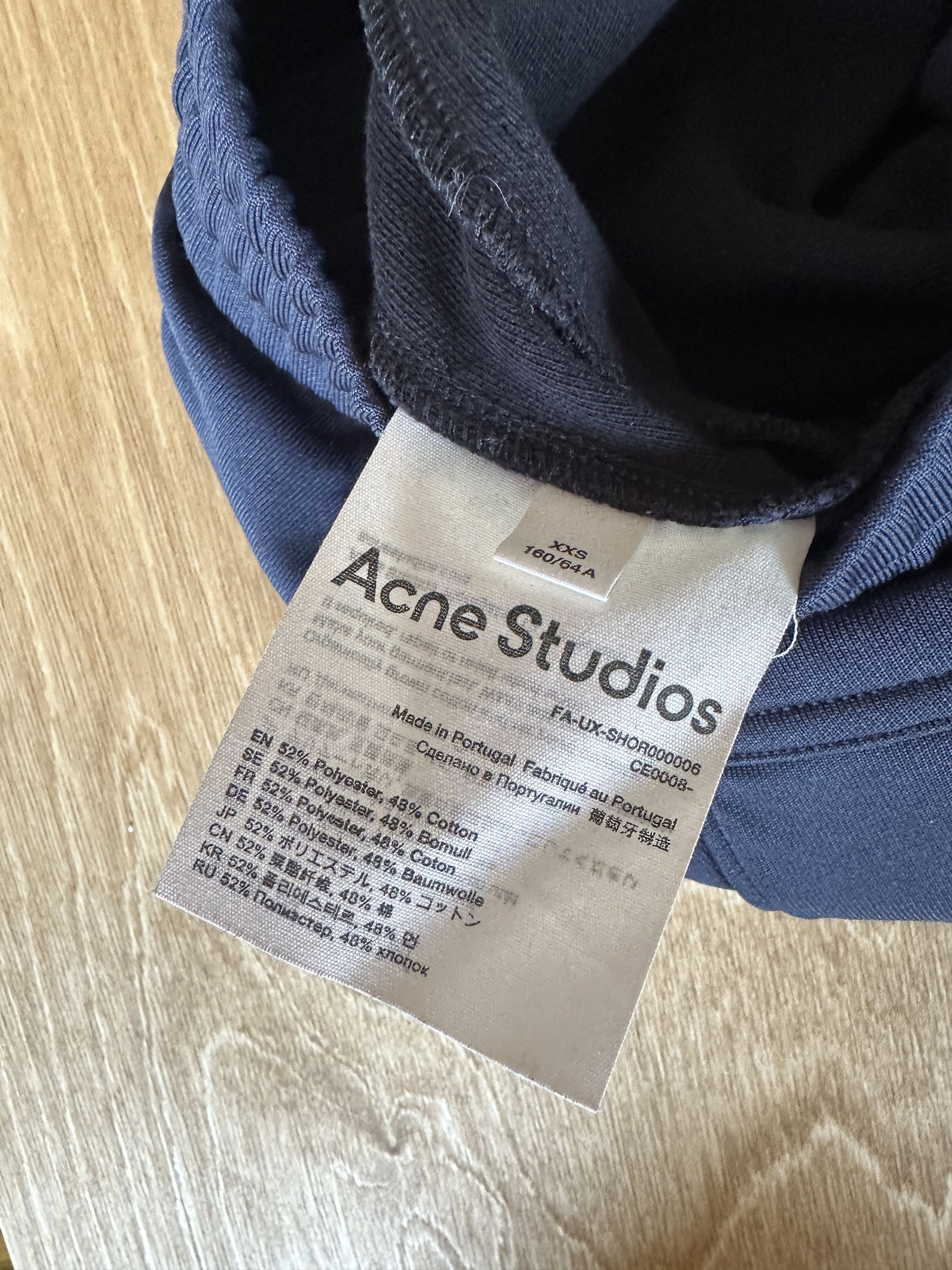 Acne Studios Acne Studios Face Logo Rugby Shorts Size US 28 / EU 44 - 5 Thumbnail
