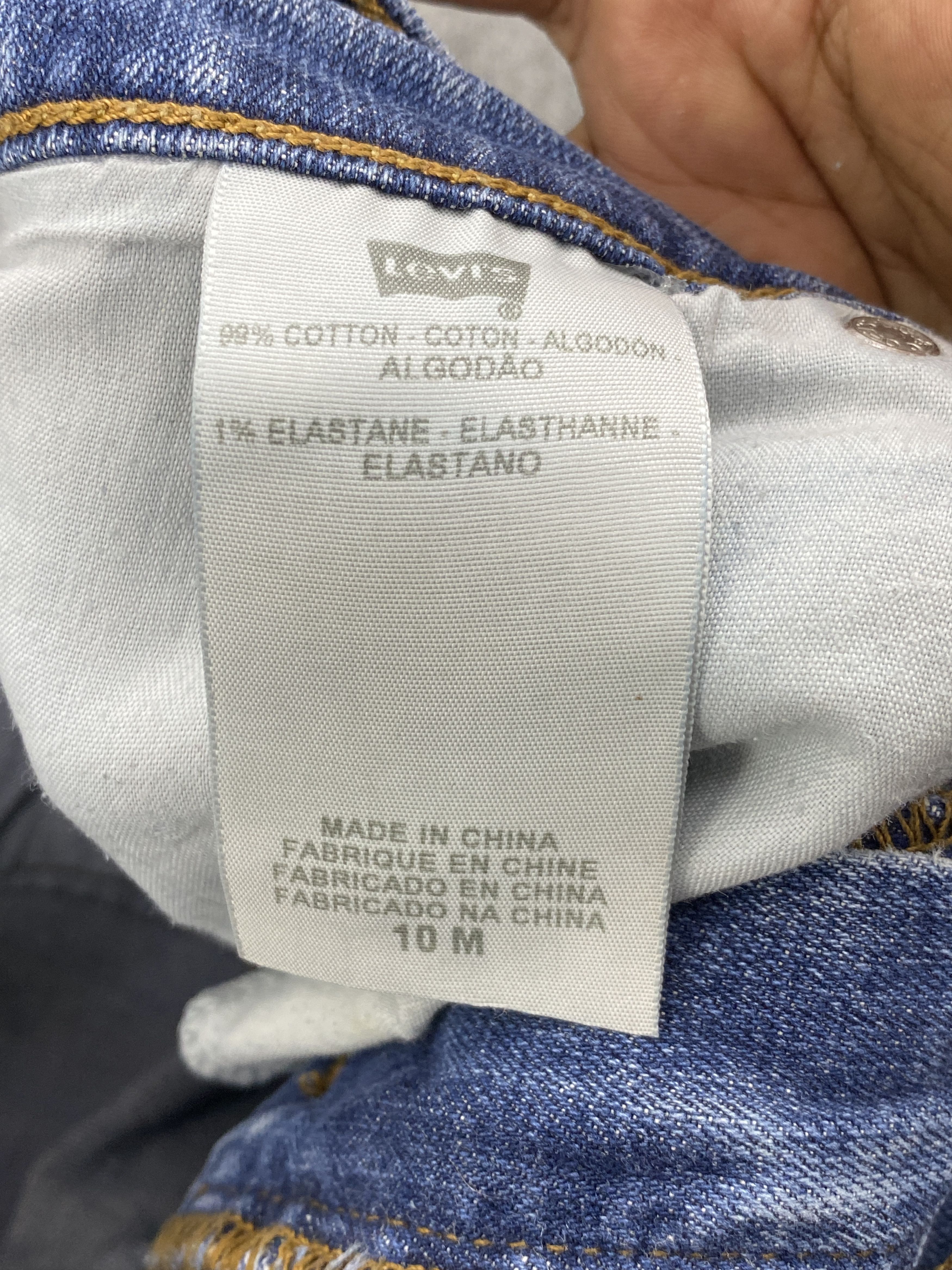 Levi's Vintage levis 515 Flare Blue Denim DP2631 Size US 30 / EU 46 - 12 Thumbnail